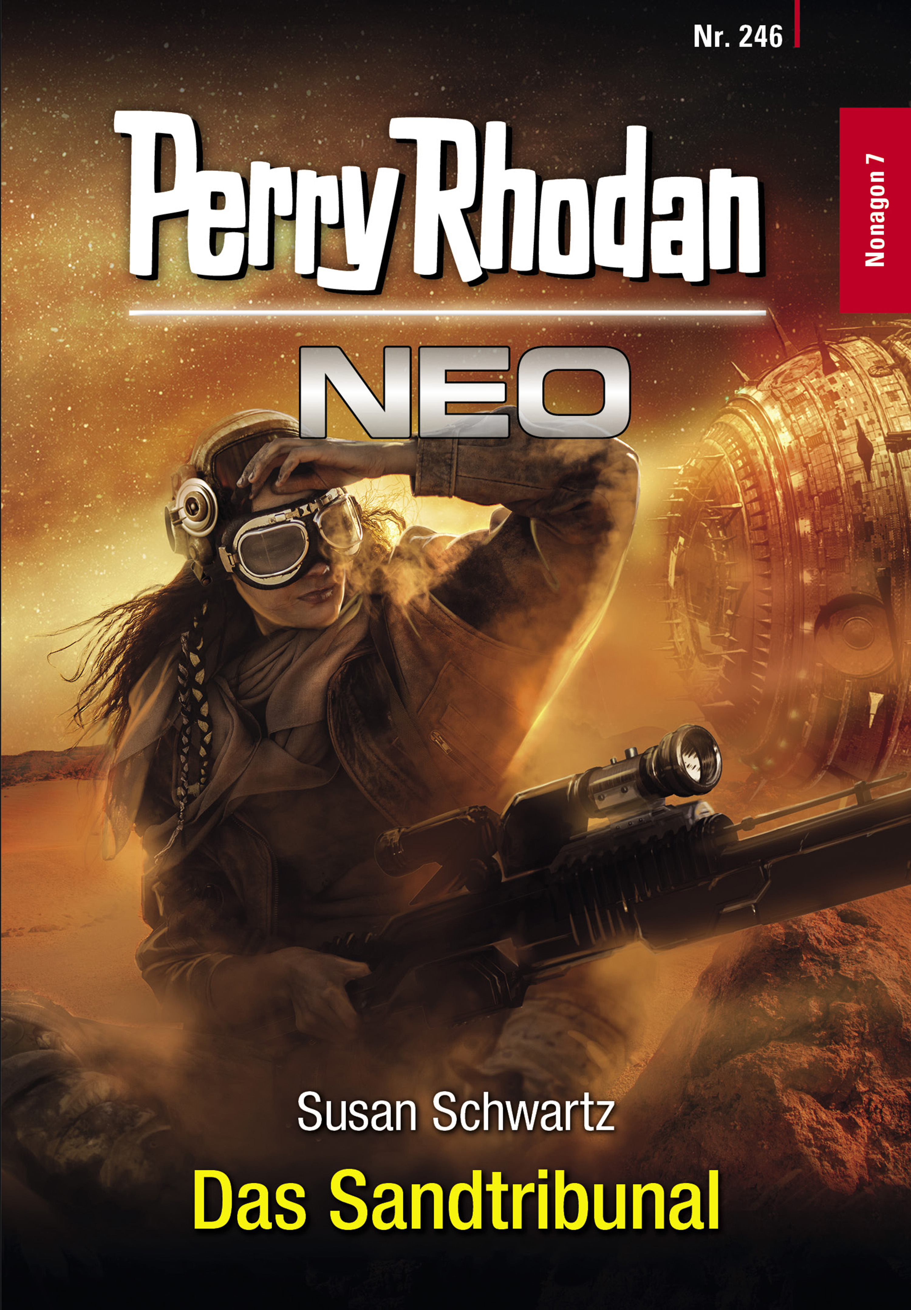 Обложка книги «Perry Rhodan Neo 246: Das Sandtribunal»
