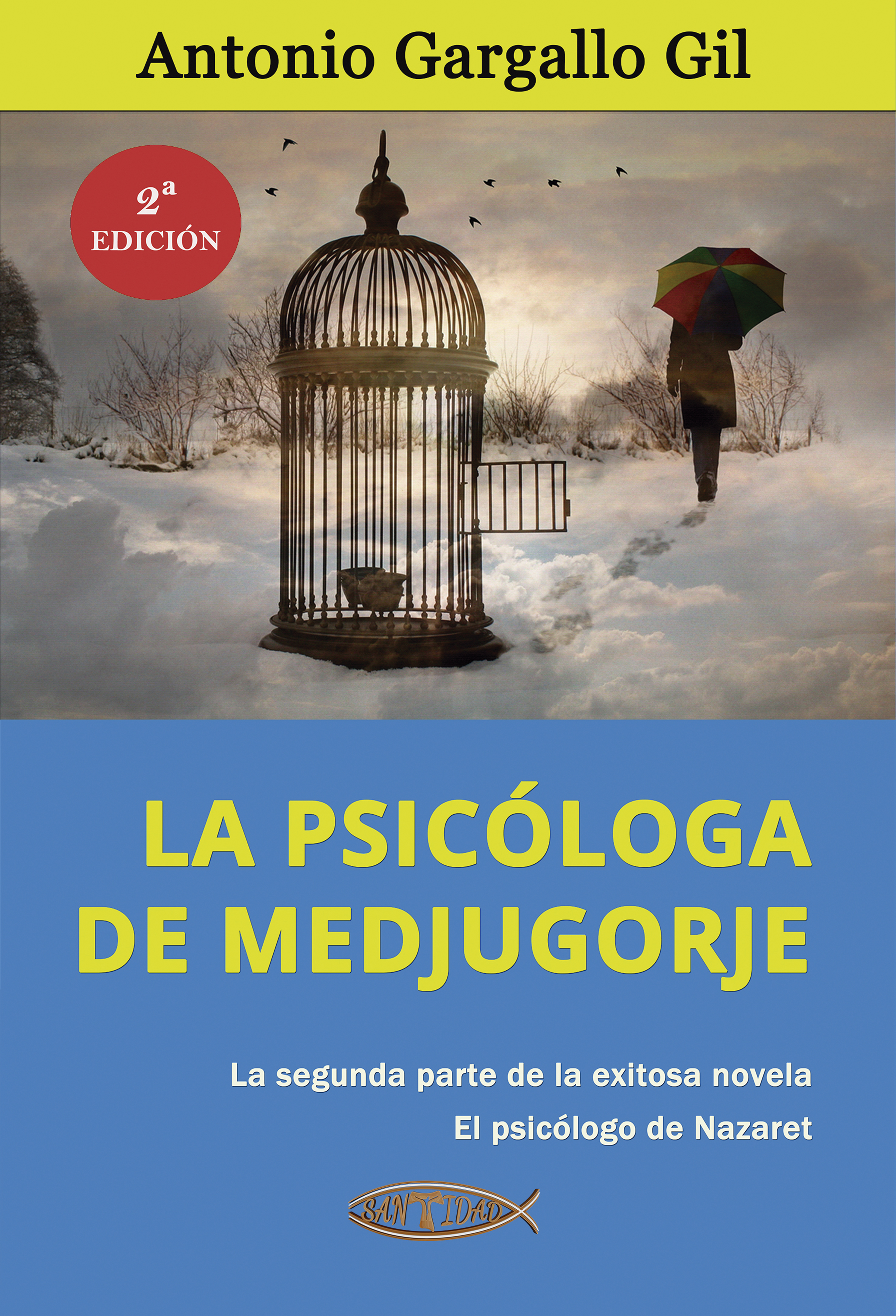 Обложка книги «La psicóloga de Medjugorje»