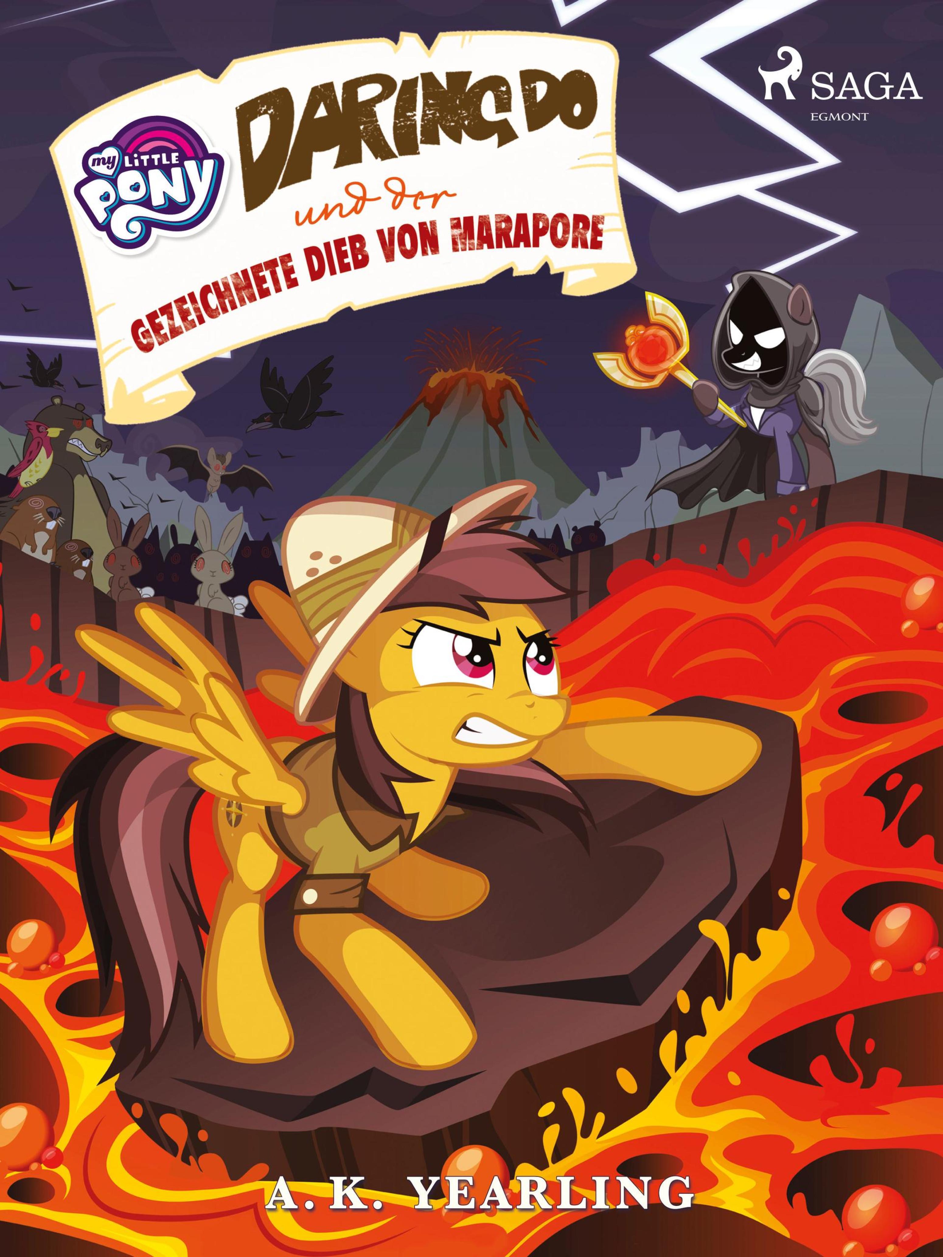 Обложка книги «My Little Pony - Daring Do und der gezeichnete Dieb von Marapore»