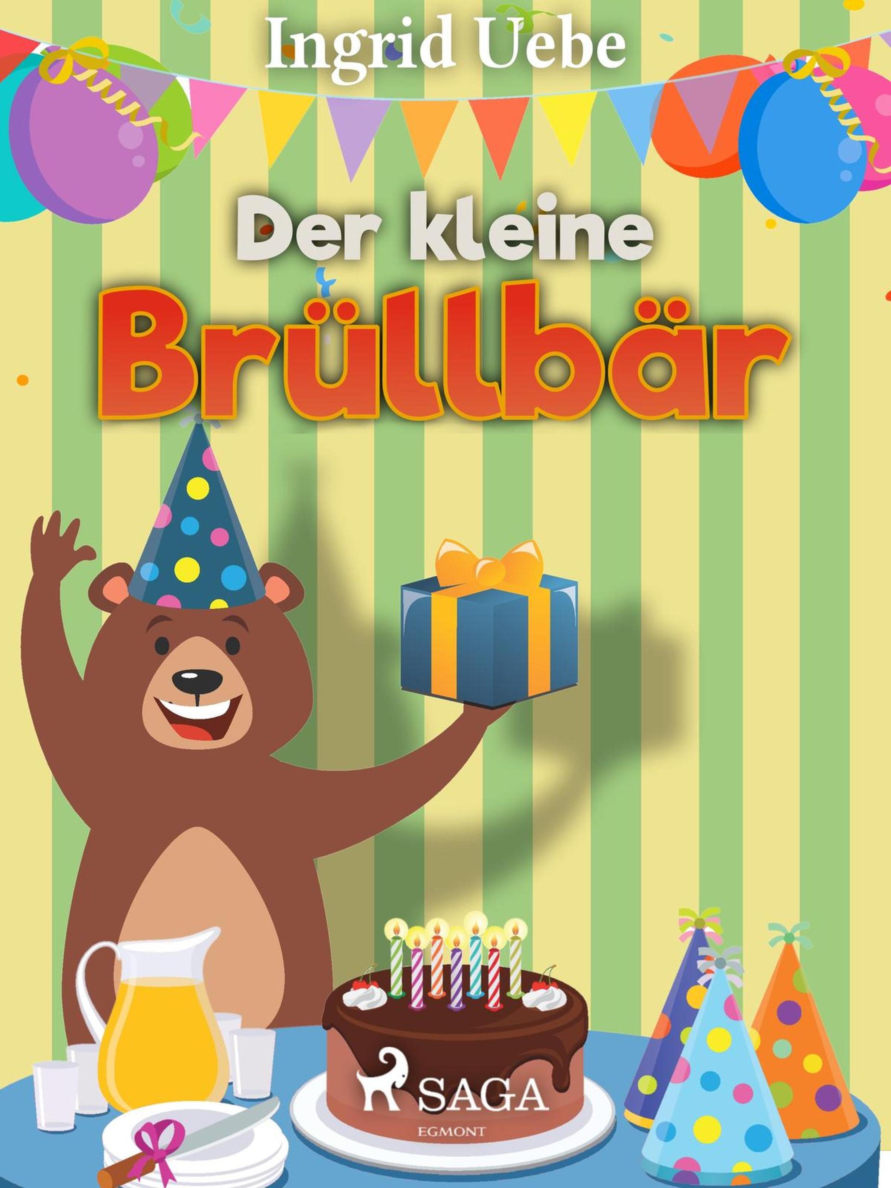 Обложка книги «Der kleine Brüllbär»