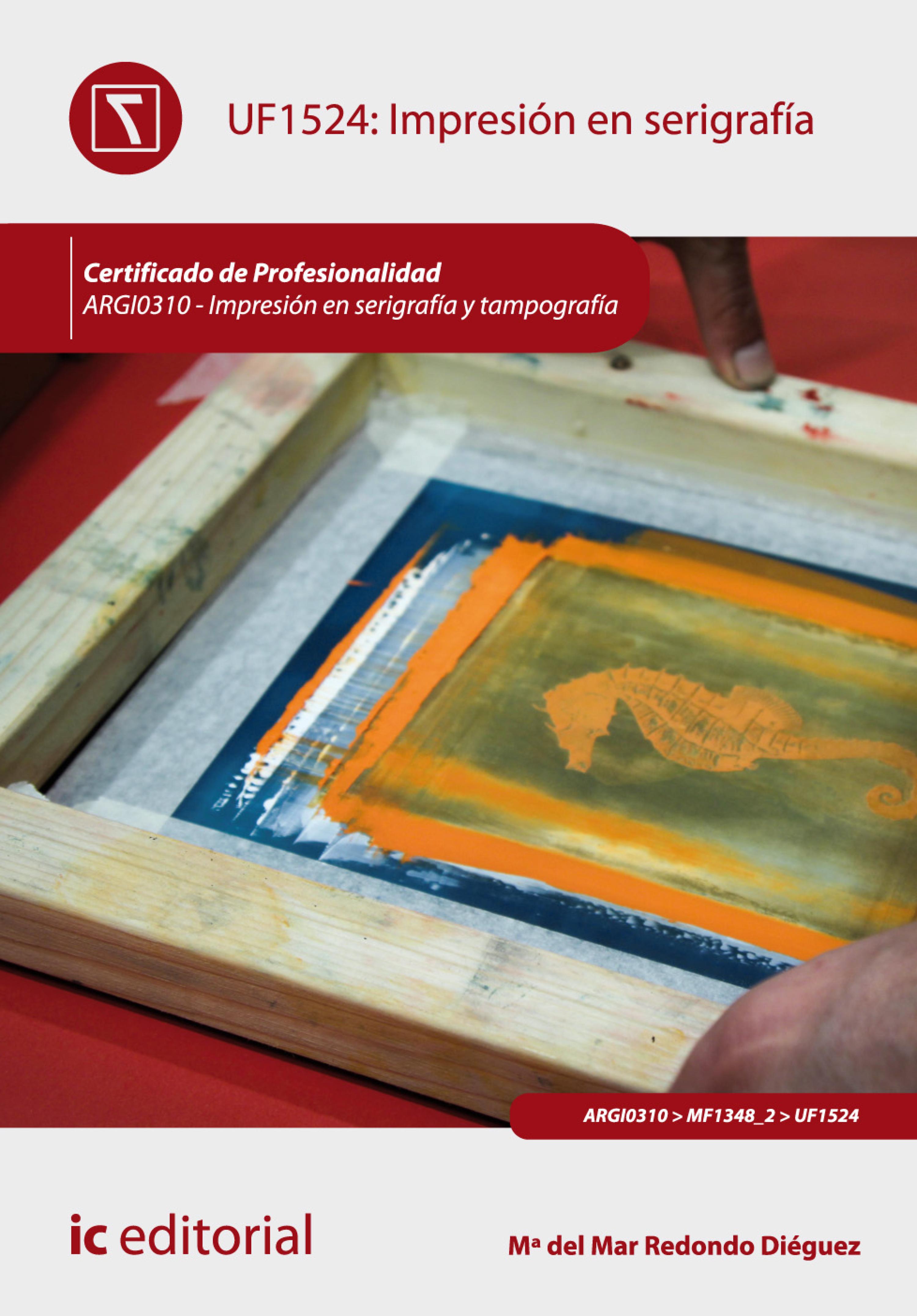 Обложка книги «Impresión en serigrafía. ARGI0310»