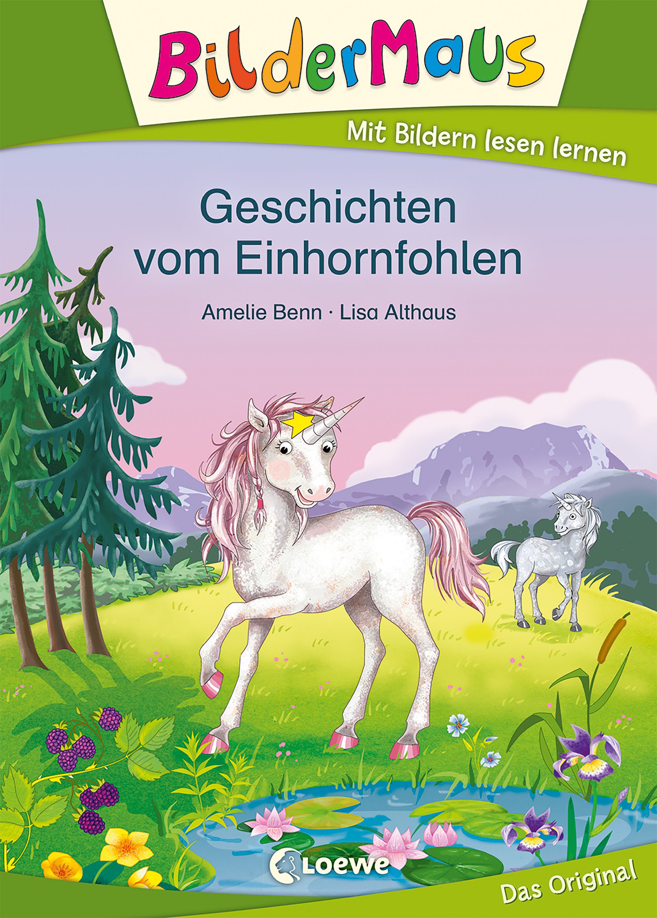 Обложка книги «Bildermaus - Geschichten vom Einhornfohlen»
