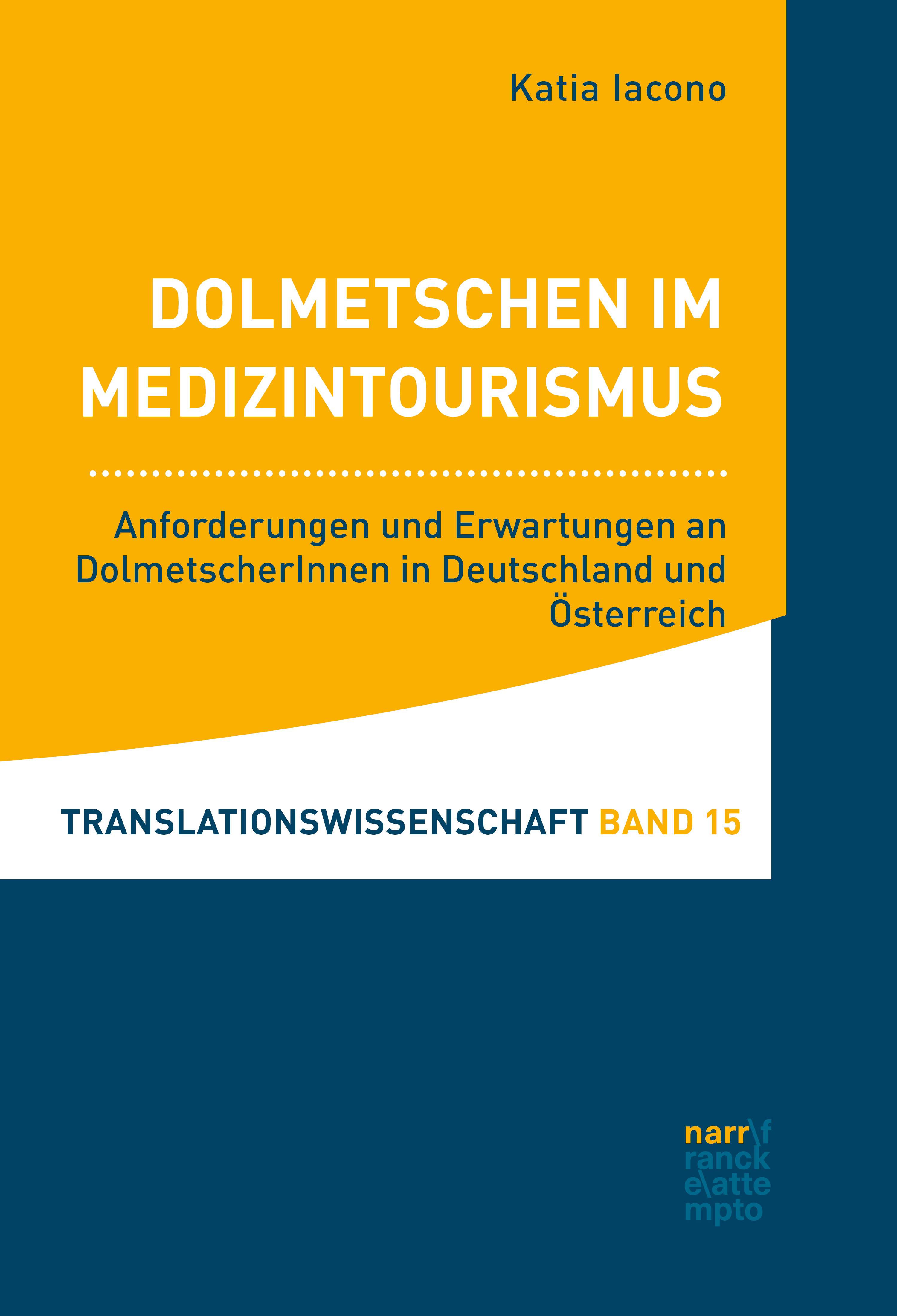 Обложка книги «Dolmetschen im Medizintourismus»