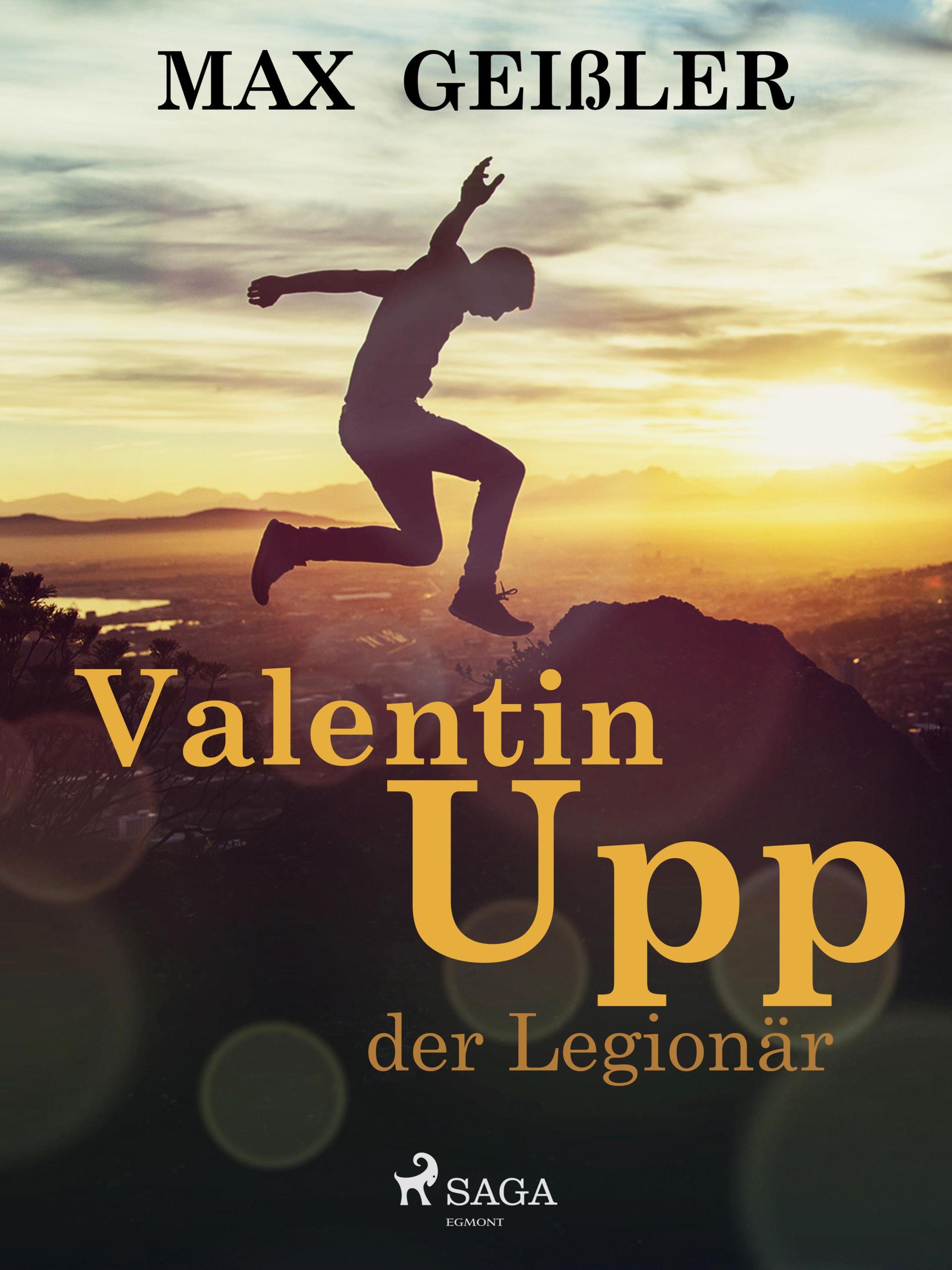 Обложка книги «Valentin Upp, der Legionär»