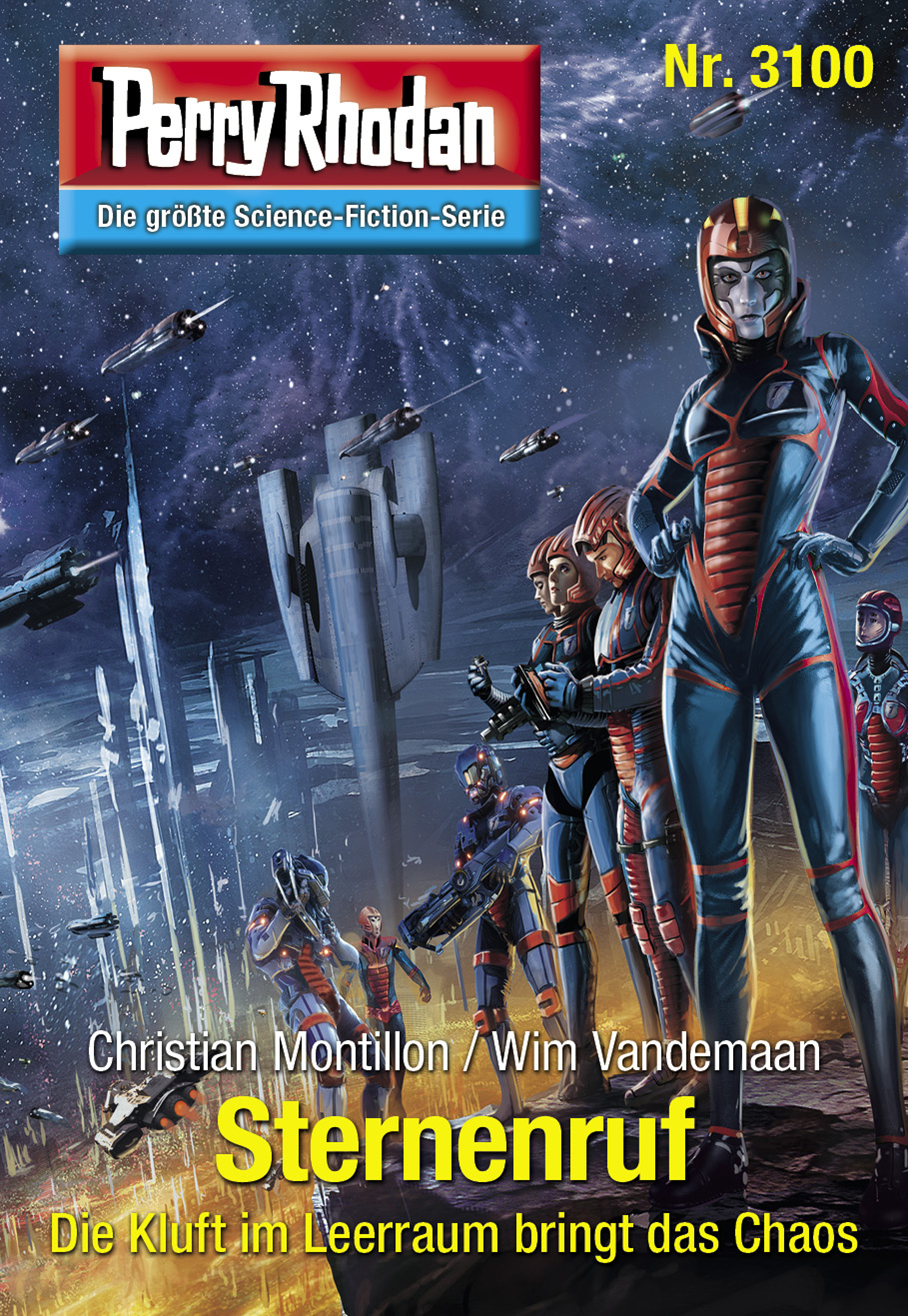 Обложка книги «Perry Rhodan 3100: Sternenruf»