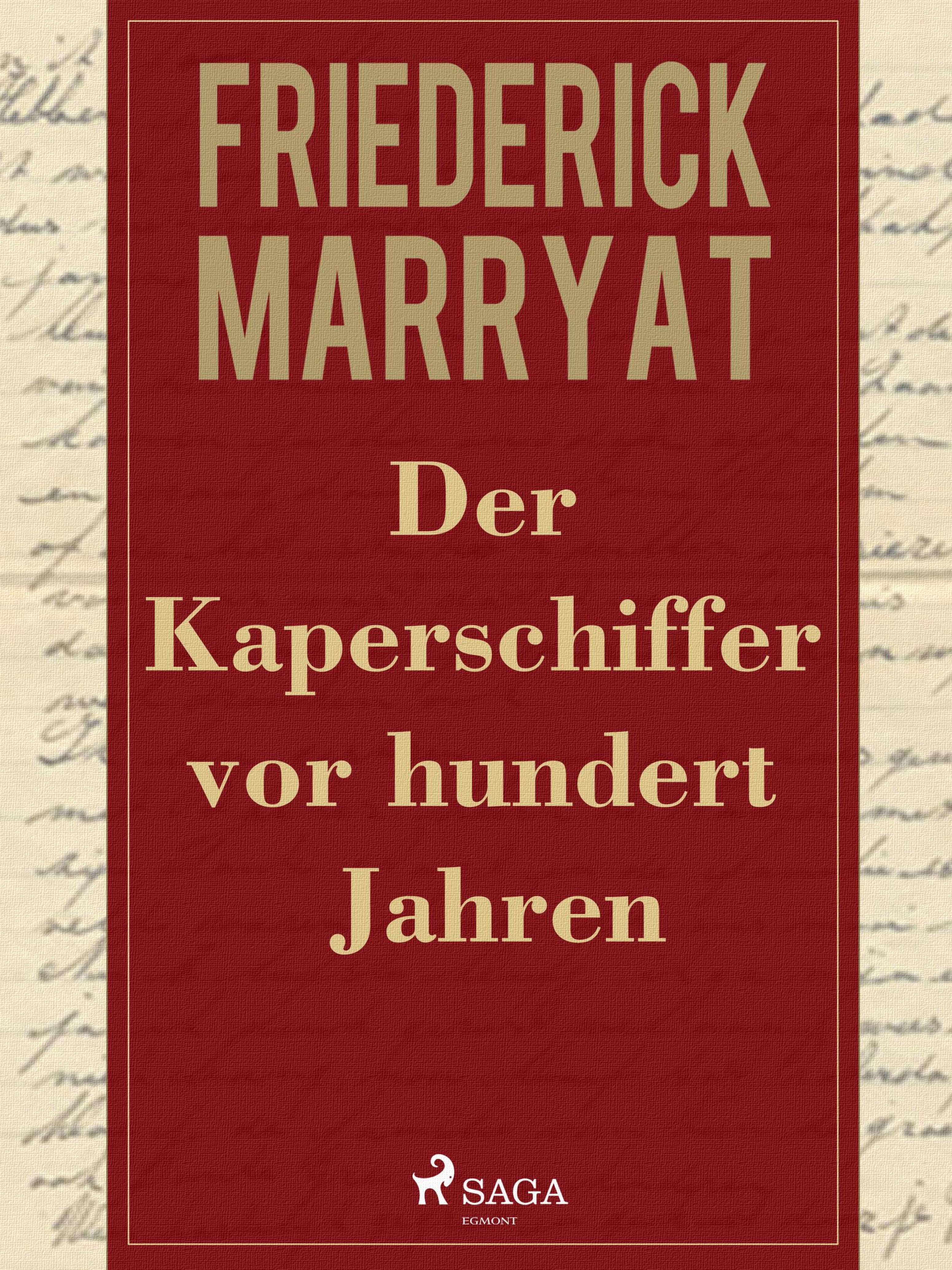 Обложка книги «Der Kaperschiffer vor hundert Jahren»