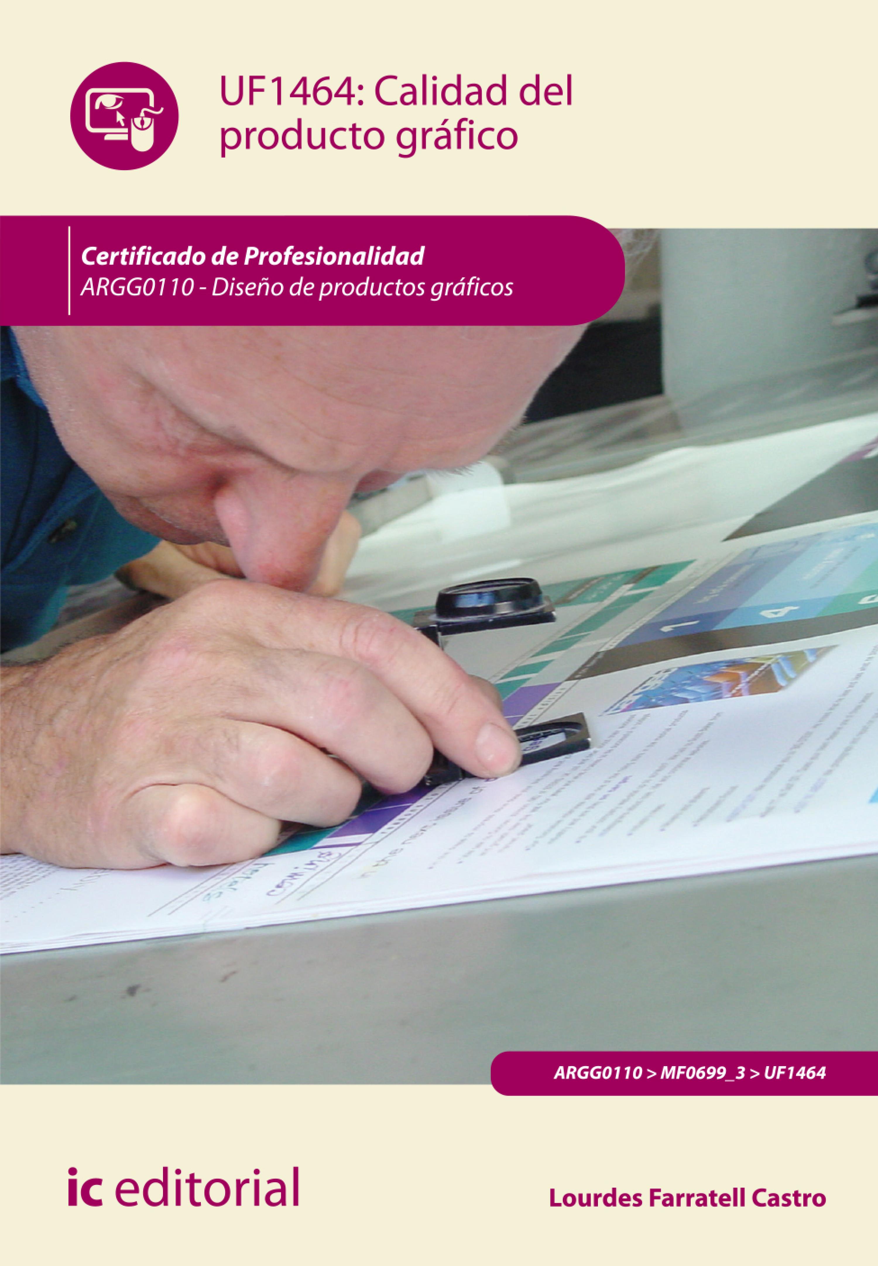 Обложка книги «Calidad del producto gráfico. ARGG0110»