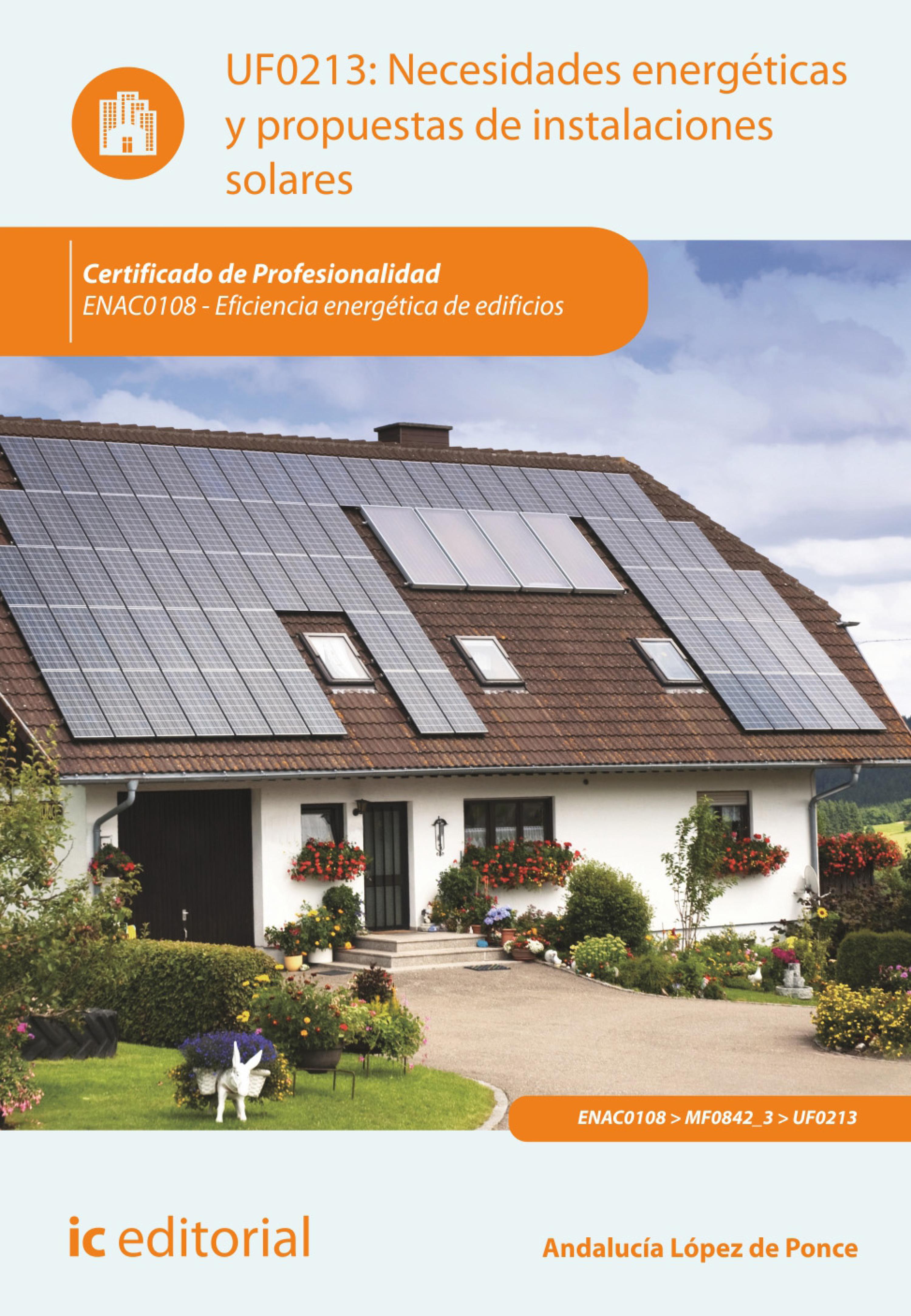Обложка книги «Necesidades energéticas y propuestas de instalaciones solares. ENAC0108»