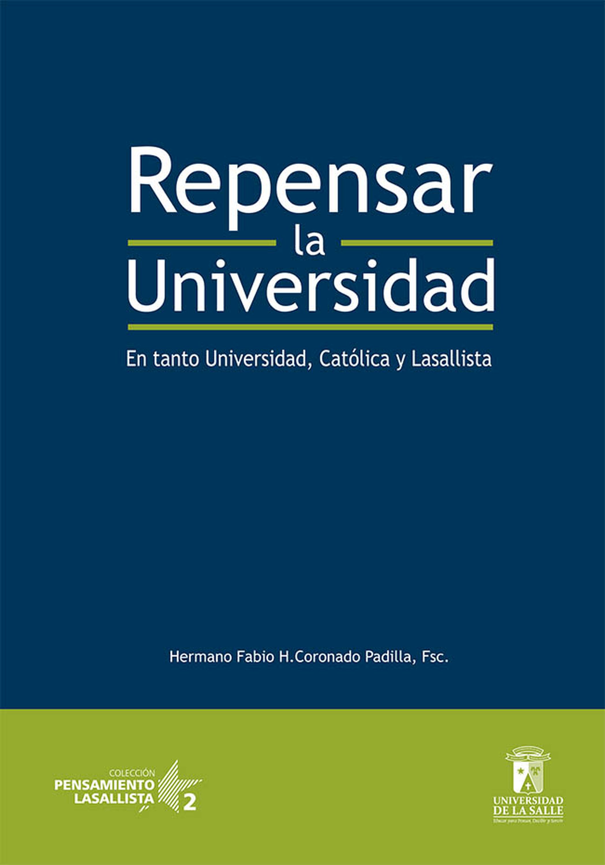 Обложка книги «Repensar la universidad»