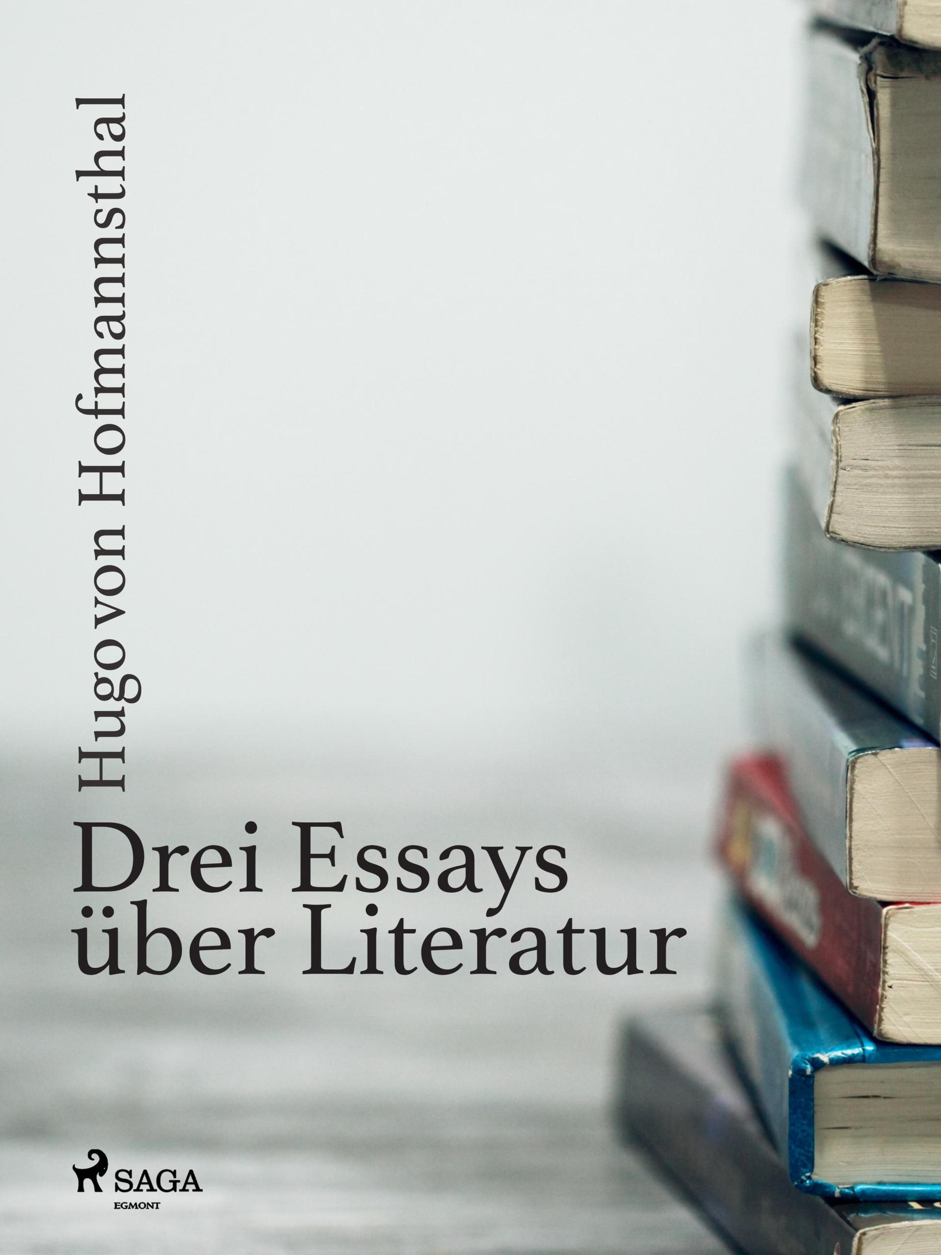 Обложка книги «Drei Essays über Literatur»