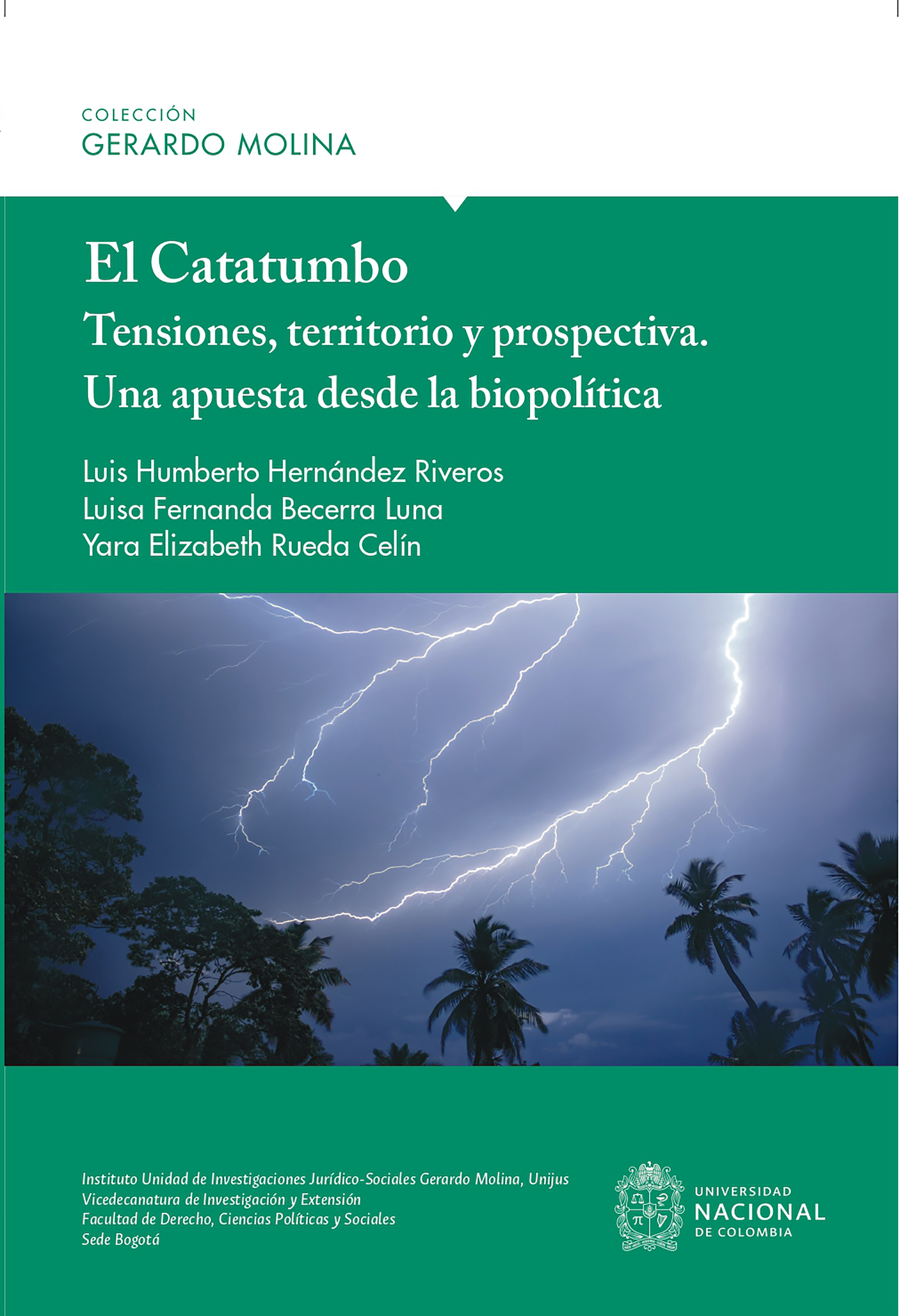Обложка книги «El Catatumbo: Tensiones, territorio y prospectiva - Una apuesta desde la biopolítica»