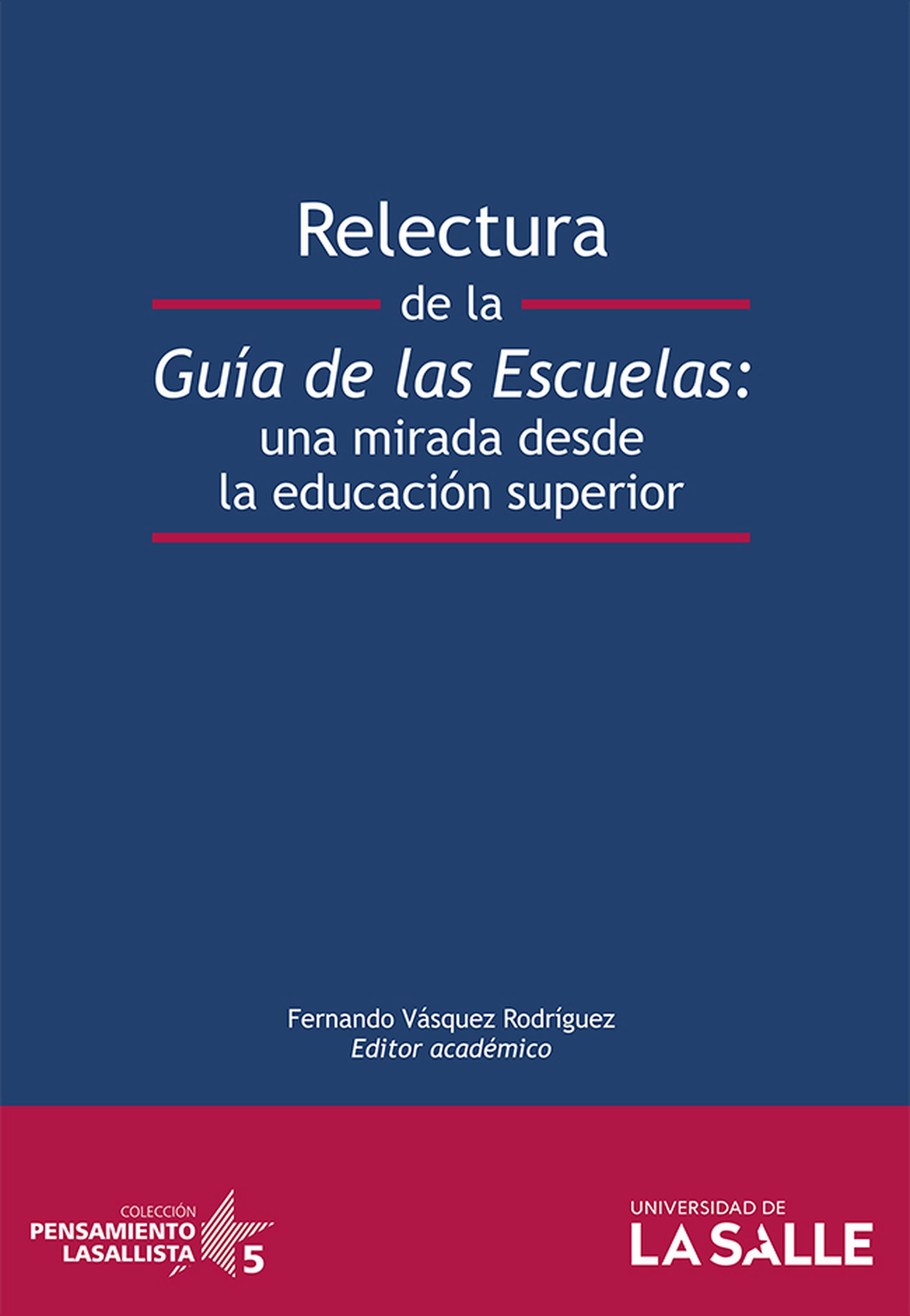 Обложка книги «Relectura de la guía de las escuelas»