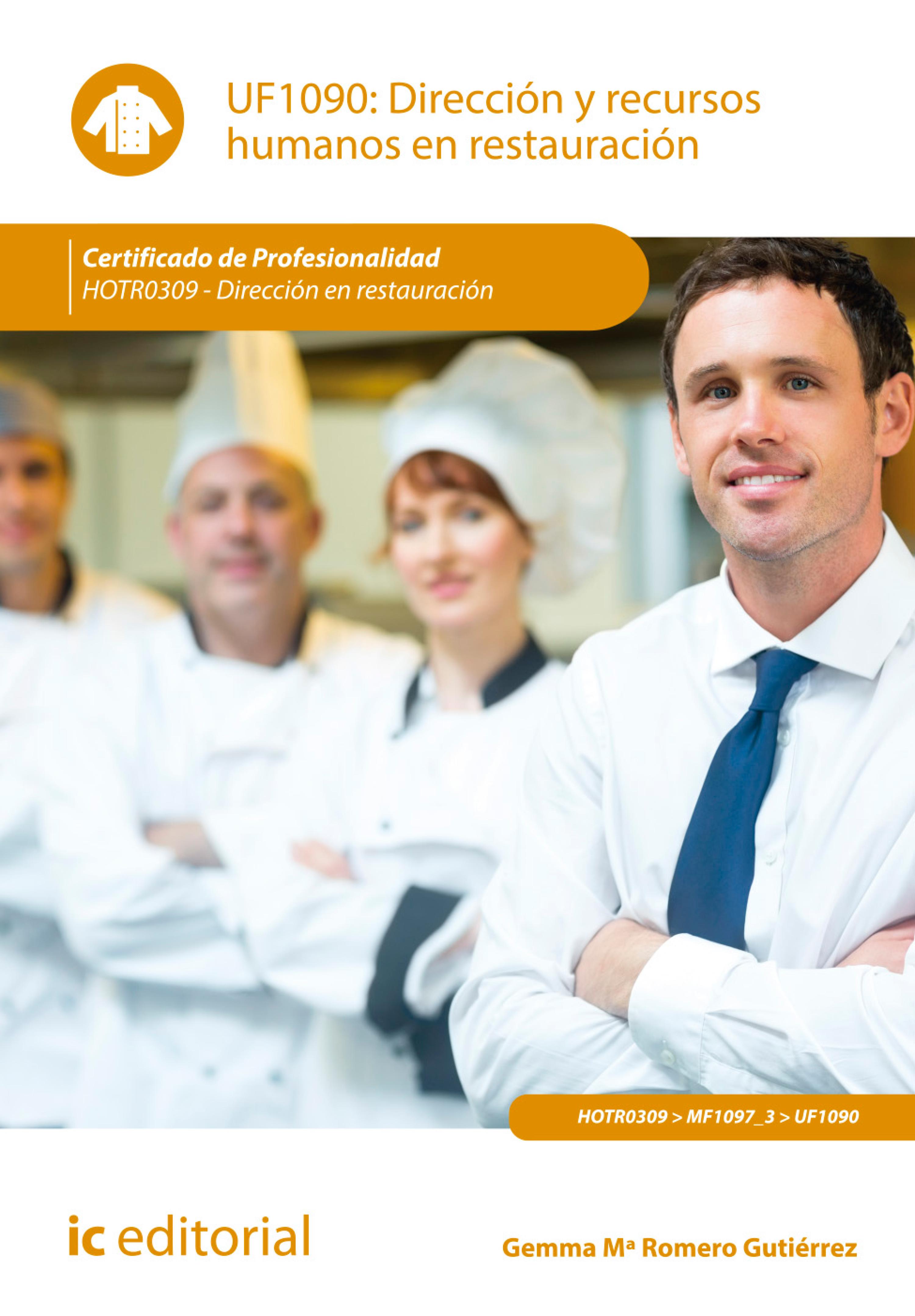 Обложка книги «Dirección y recursos humanos en restauración. HOTR0309»