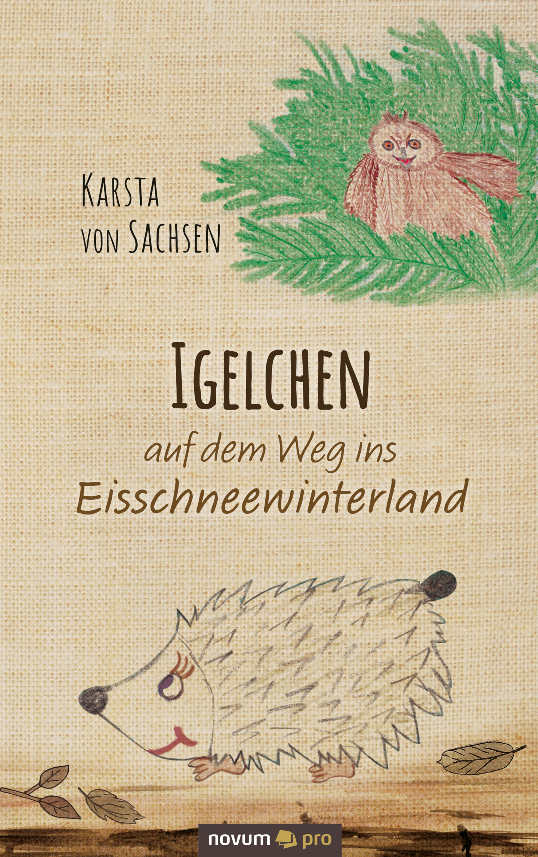 Обложка книги «Igelchen auf dem Weg ins Eisschneewinterland»