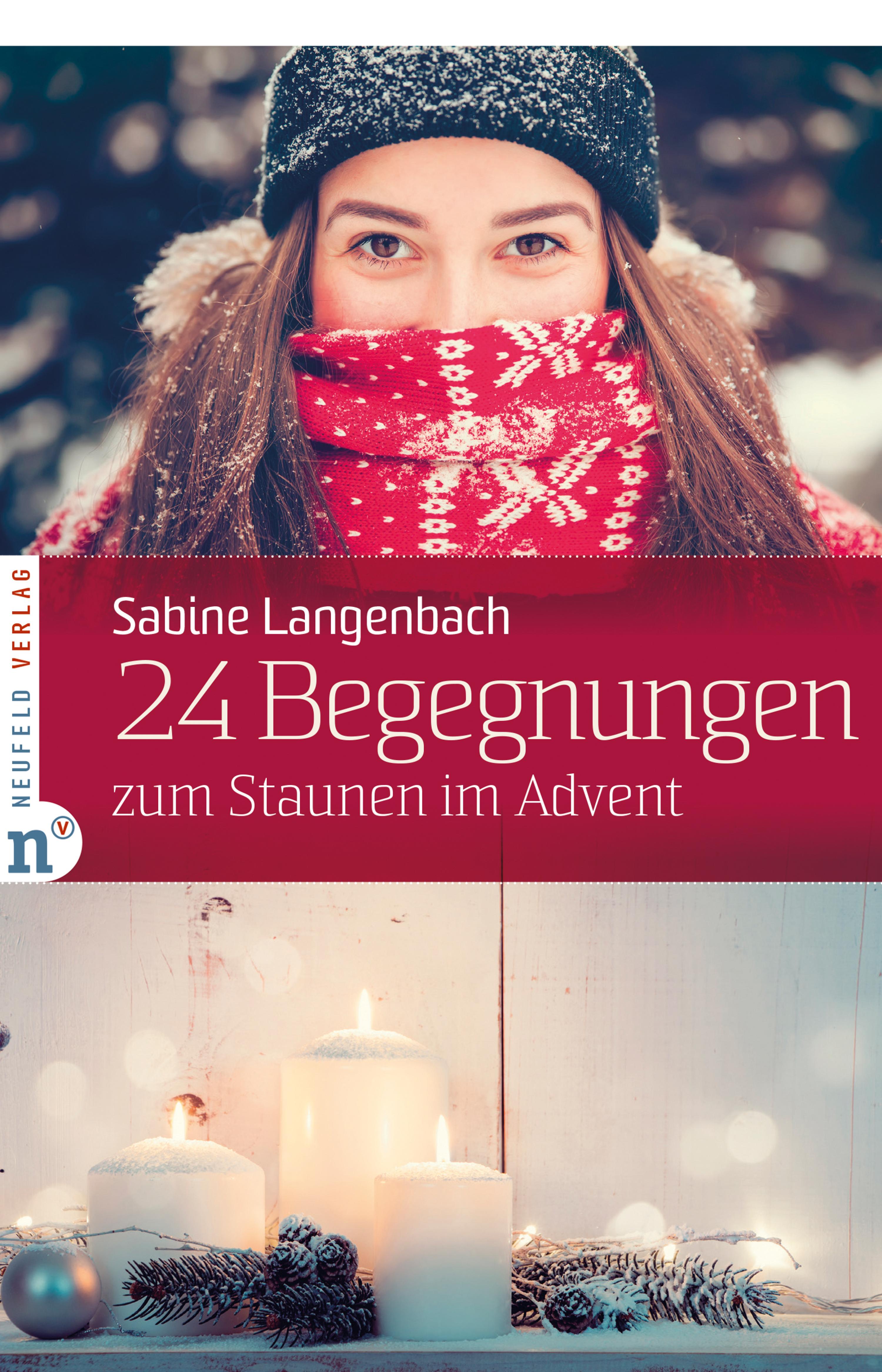 Обложка книги «24 Begegnungen zum Staunen im Advent»