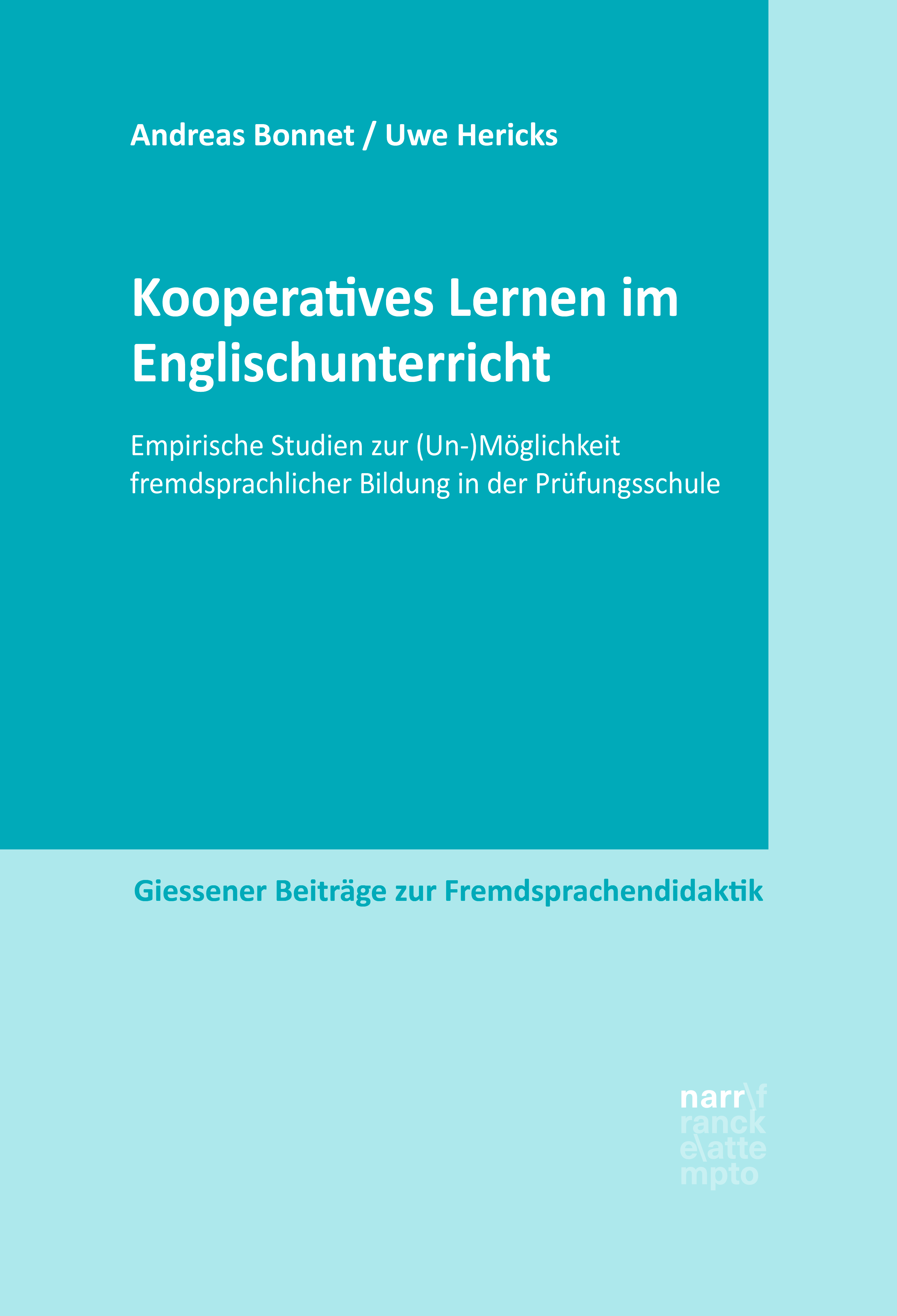 Обложка книги «Kooperatives Lernen im Englischunterricht»