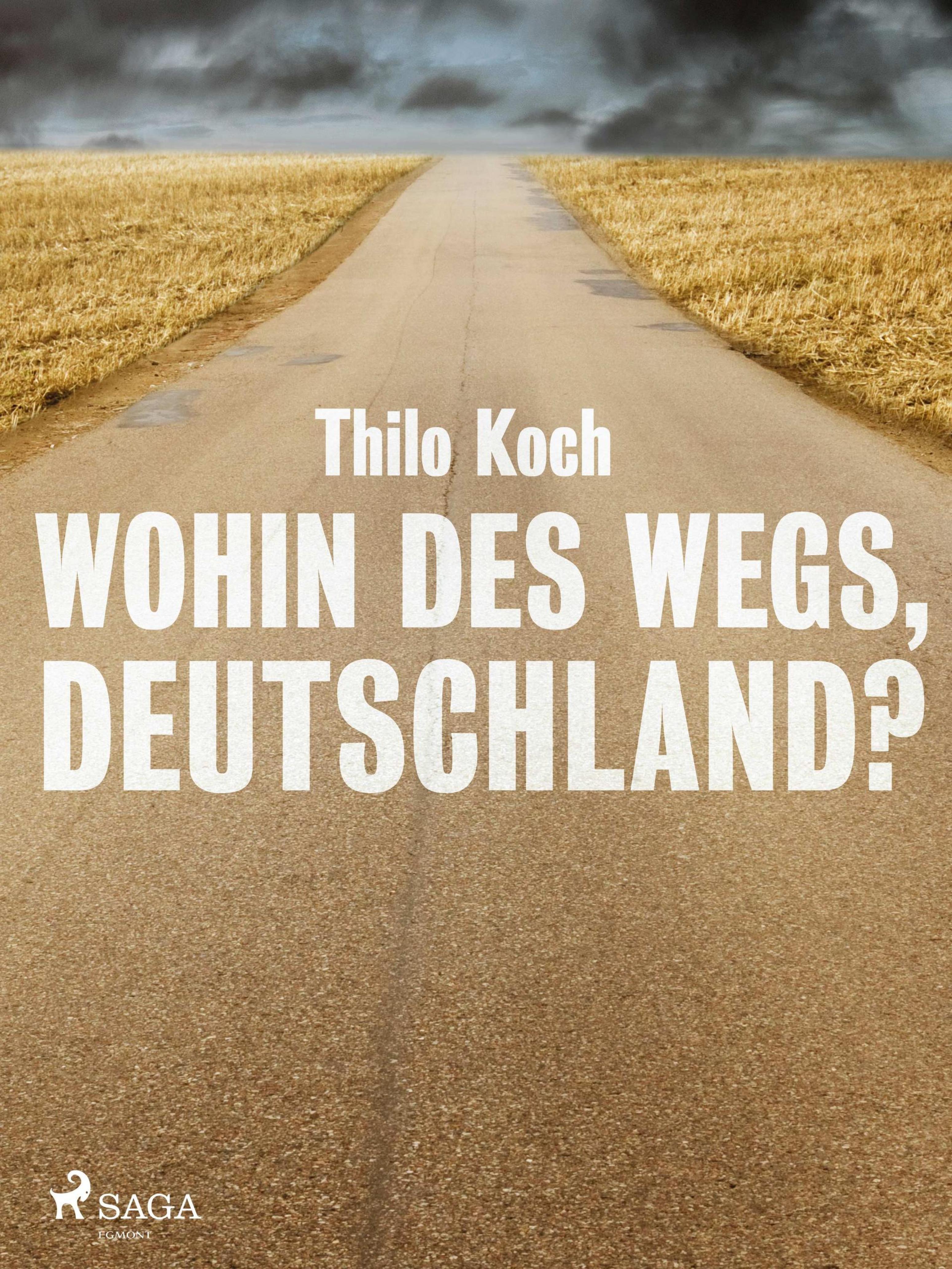 Обложка книги «Wohin des Wegs, Deutschland?»