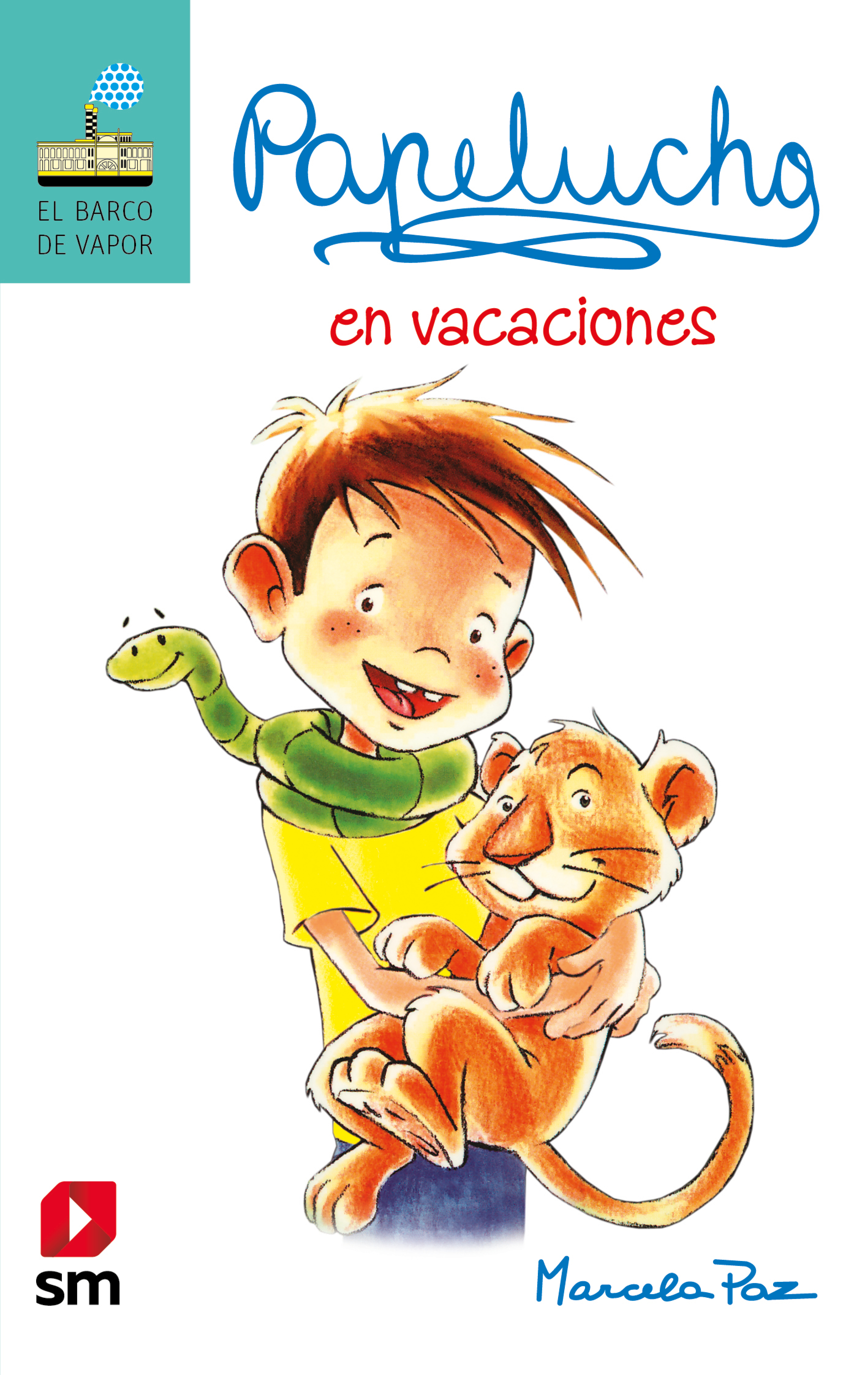 Обложка книги «Papelucho en vacaciones»