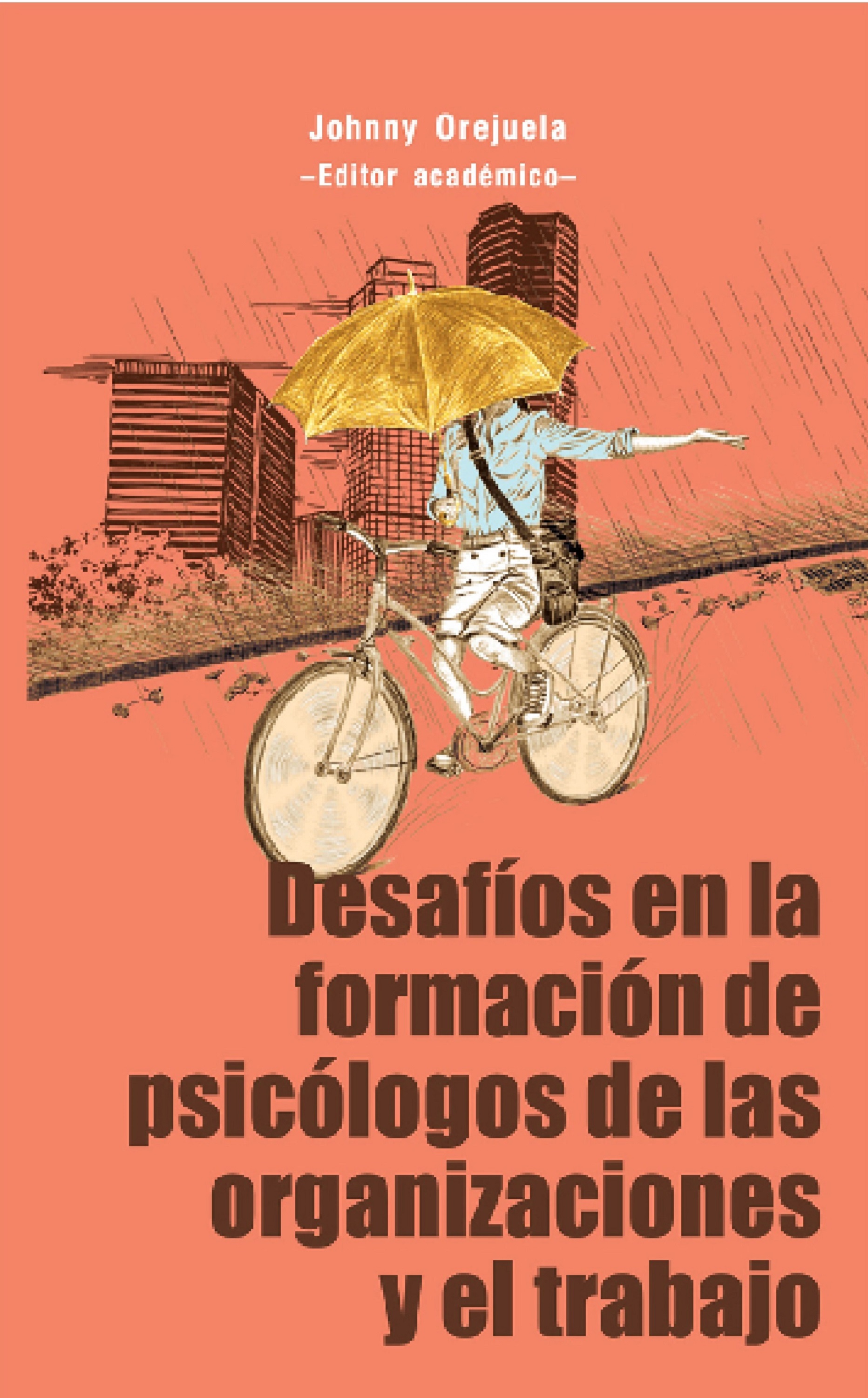 Обложка книги «Desafíos en la formación de psicólogos de las organizaciones y el trabajo»