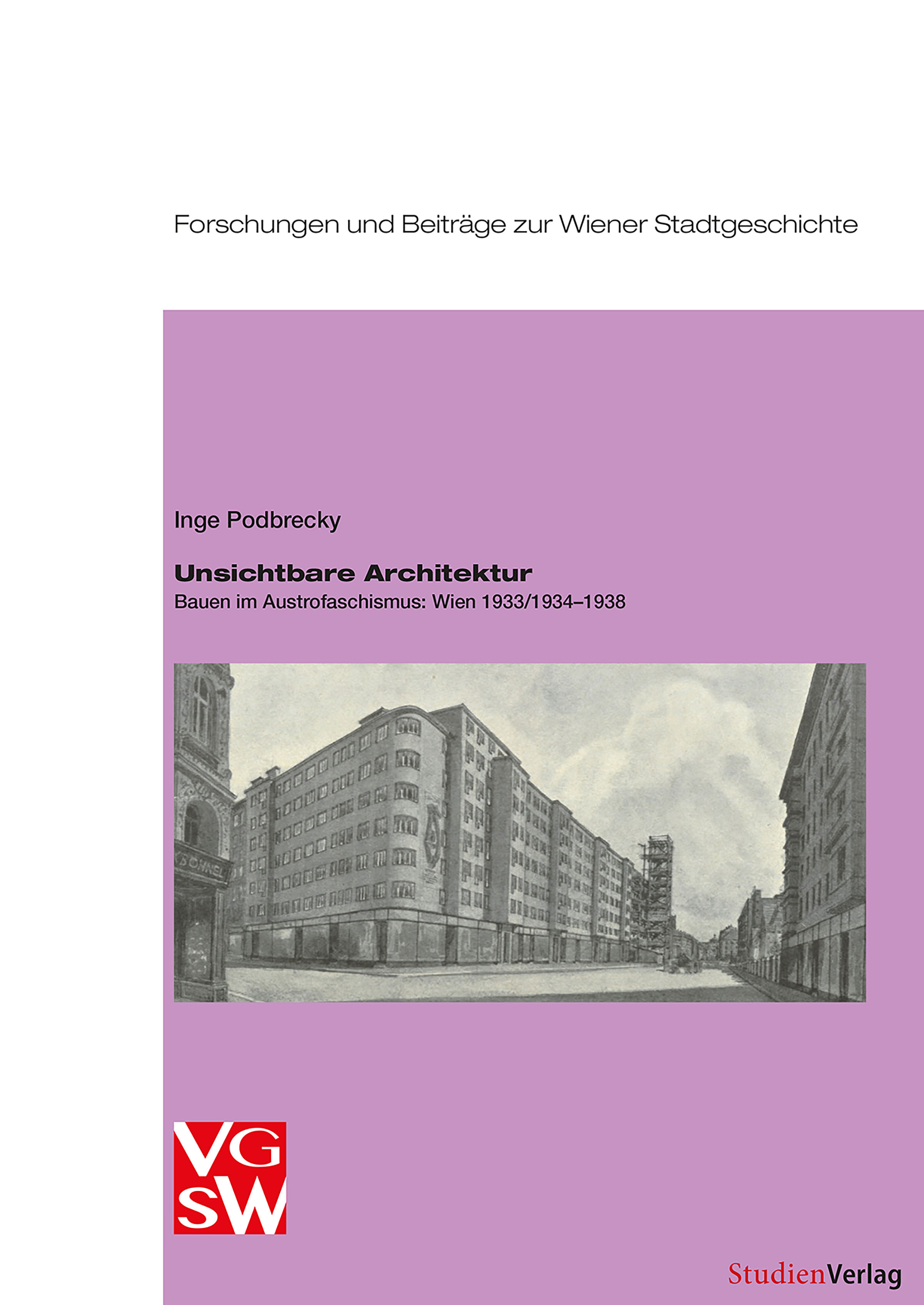 Обложка книги «Unsichtbare Architektur»