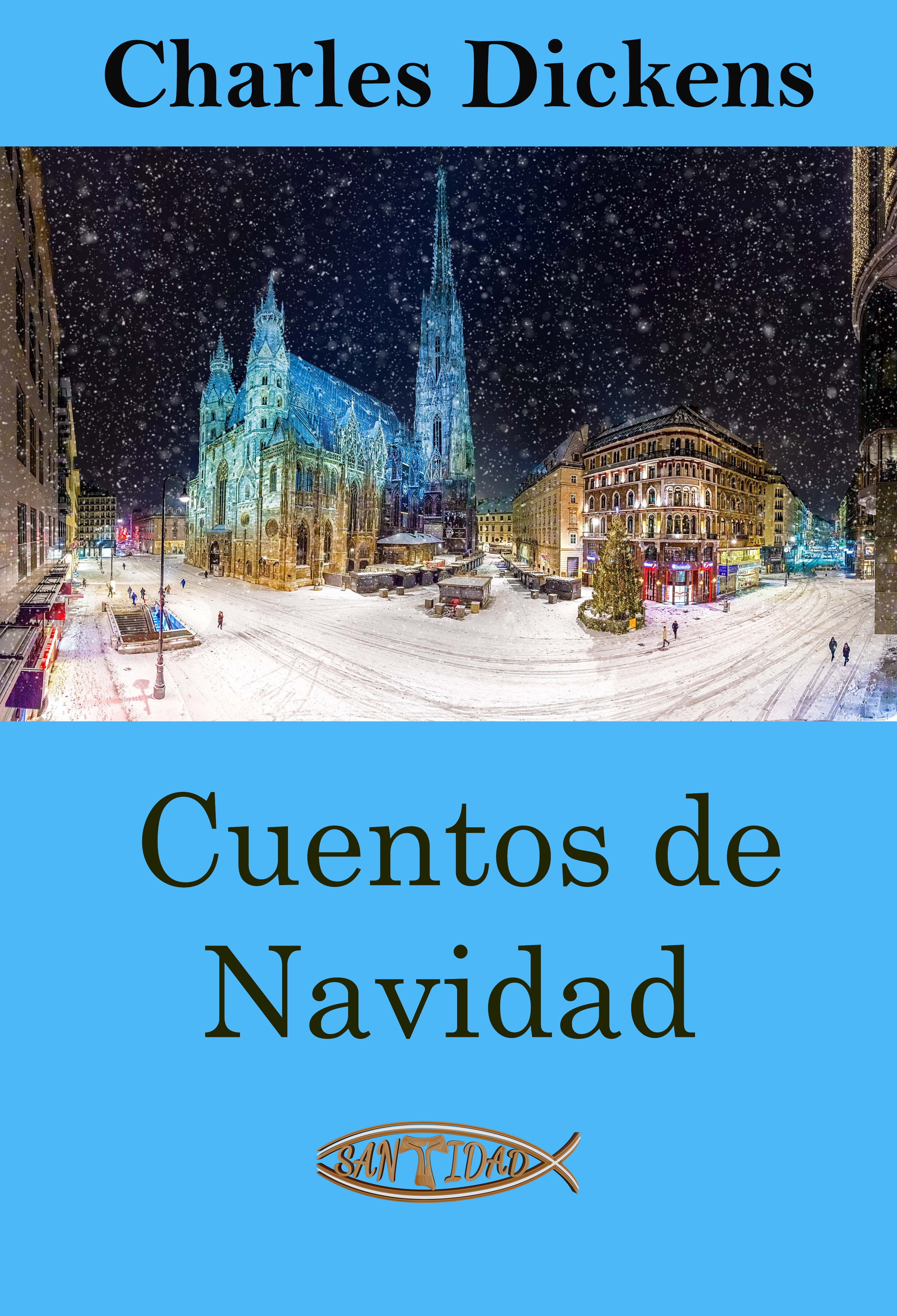 Обложка книги «Cuentos de Navidad»