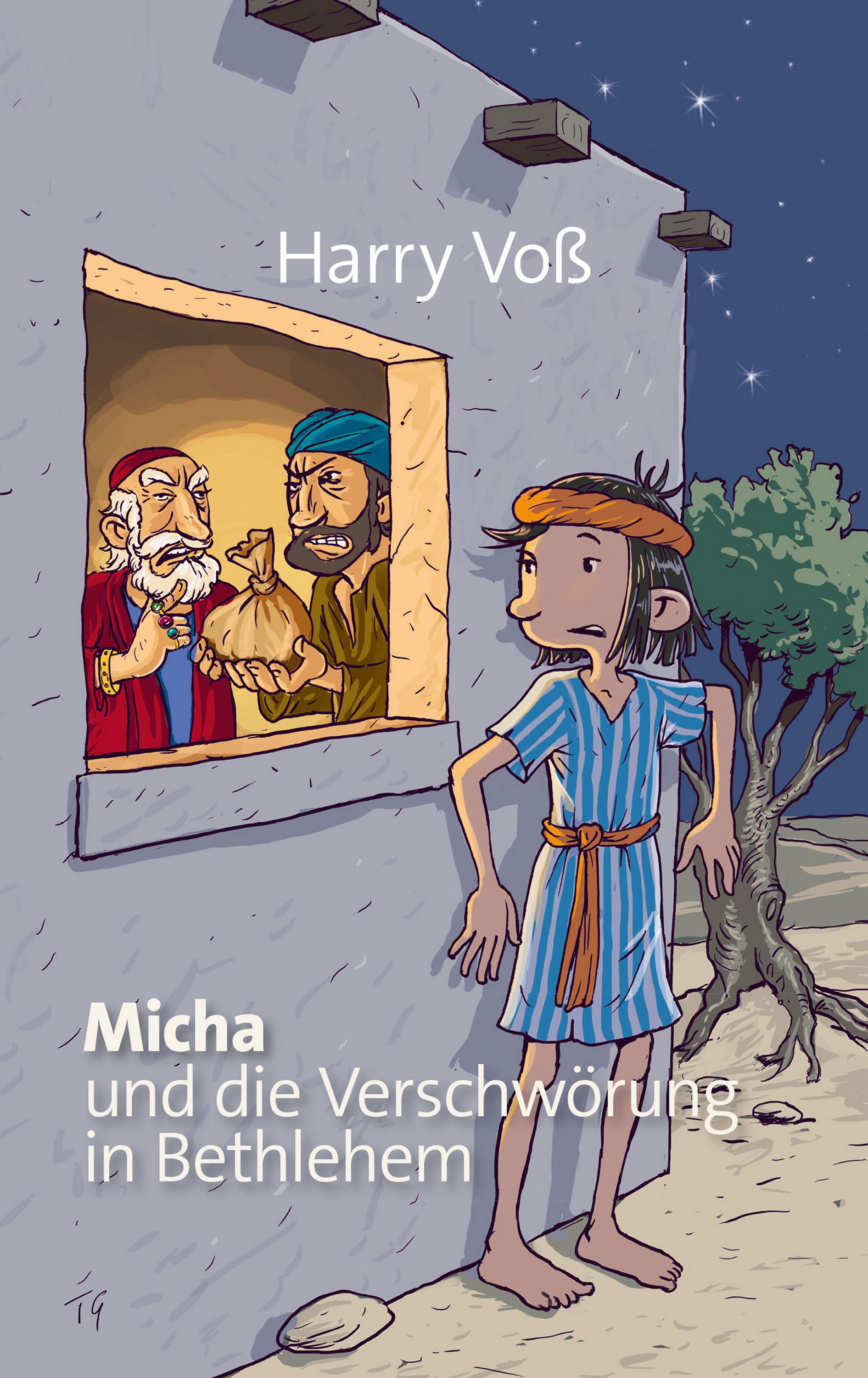 Обложка книги «Micha und die Verschwörung in Bethlehem»