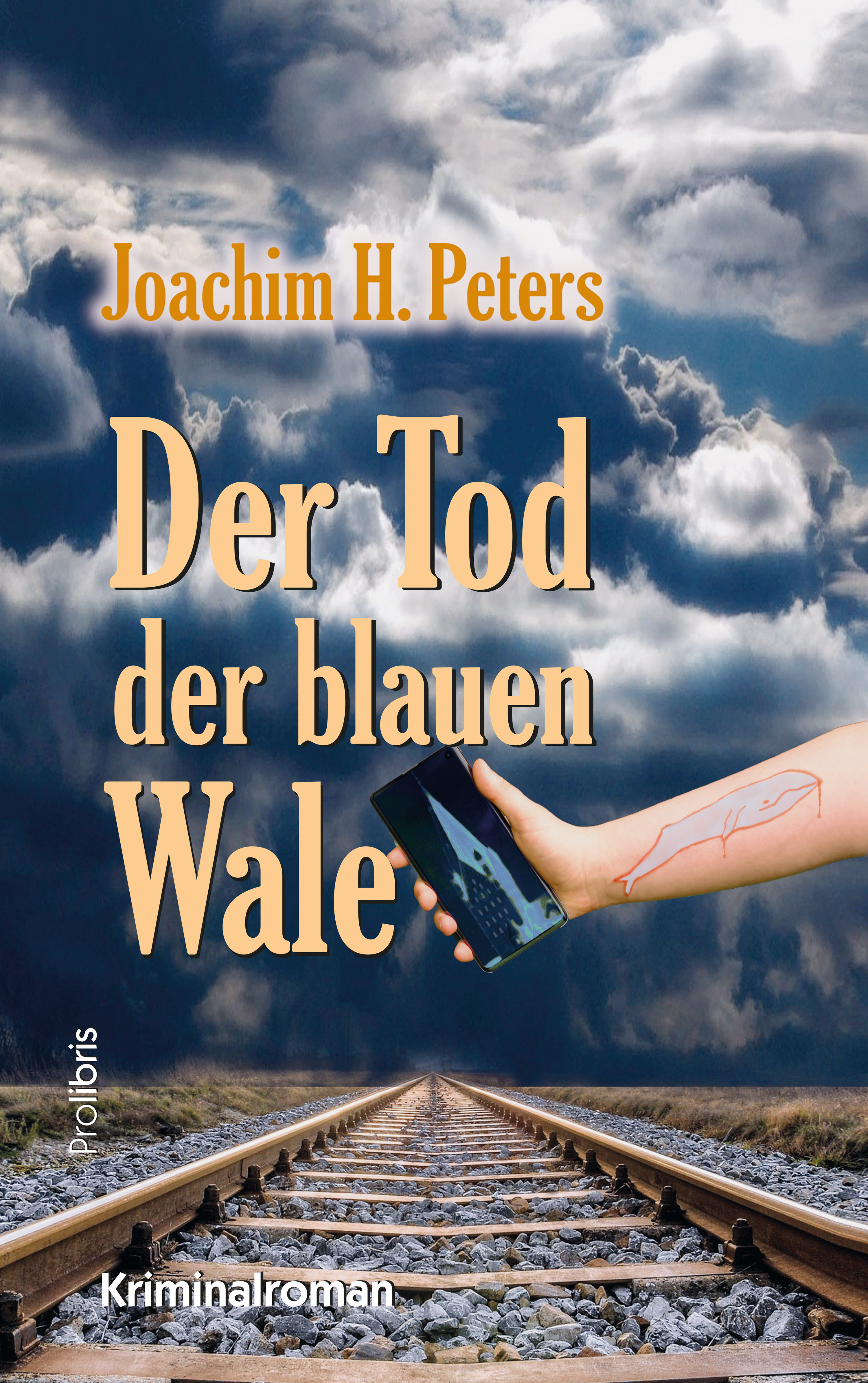 Обложка книги «Der Tod der blauen Wale»