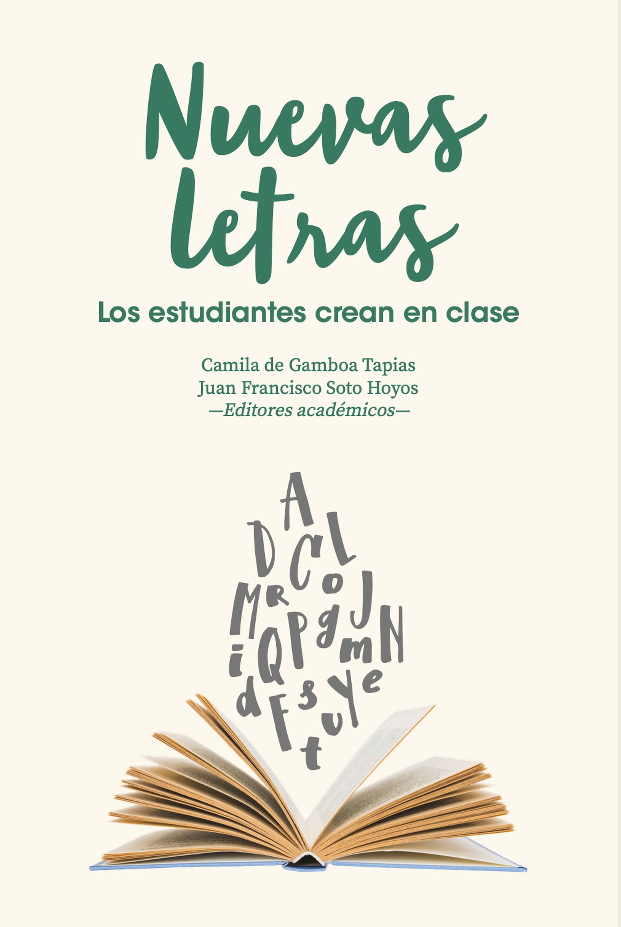 Обложка книги «Nuevas letras»