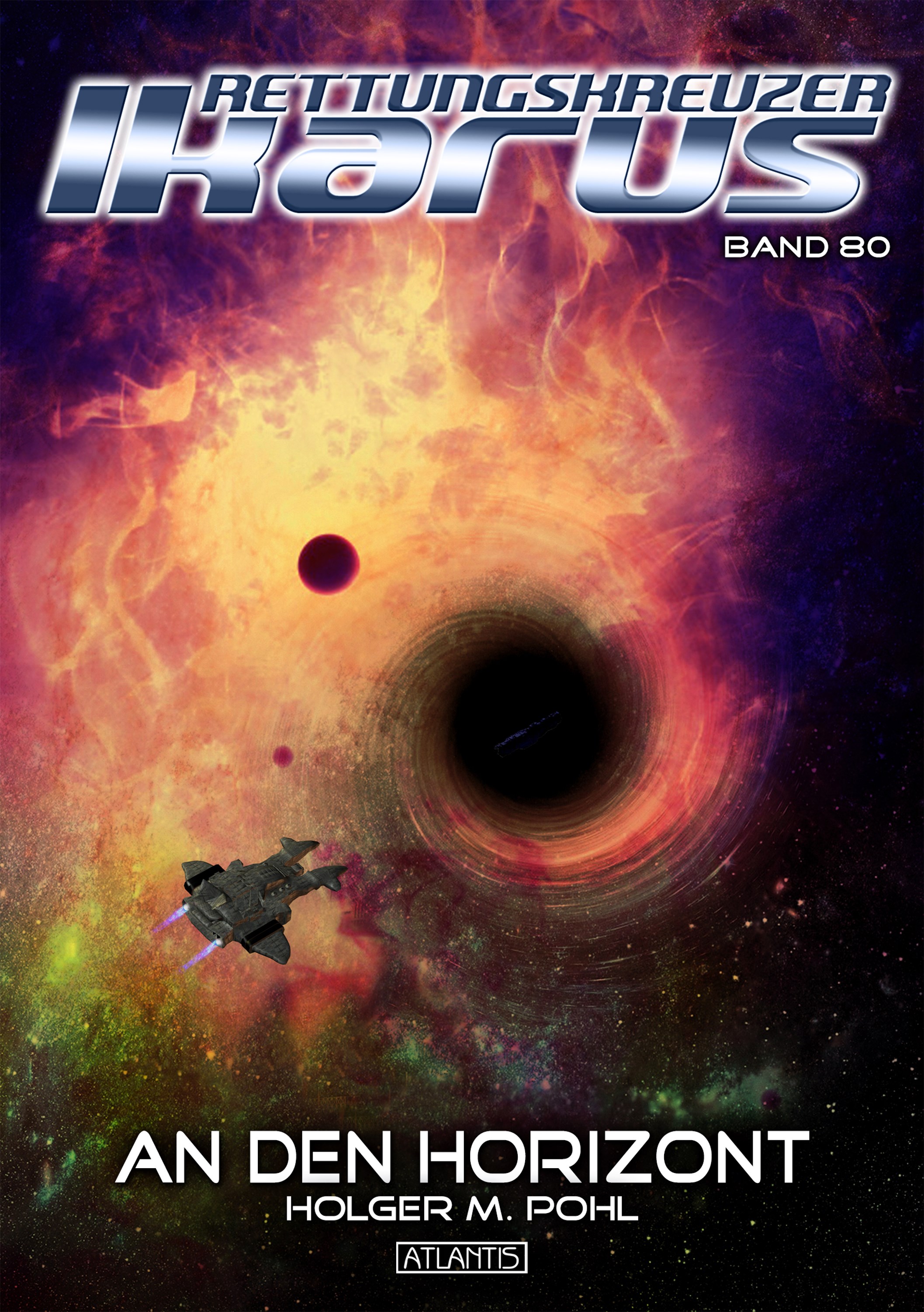 Обложка книги «Rettungskreuzer Ikarus 80: An den Horizont»