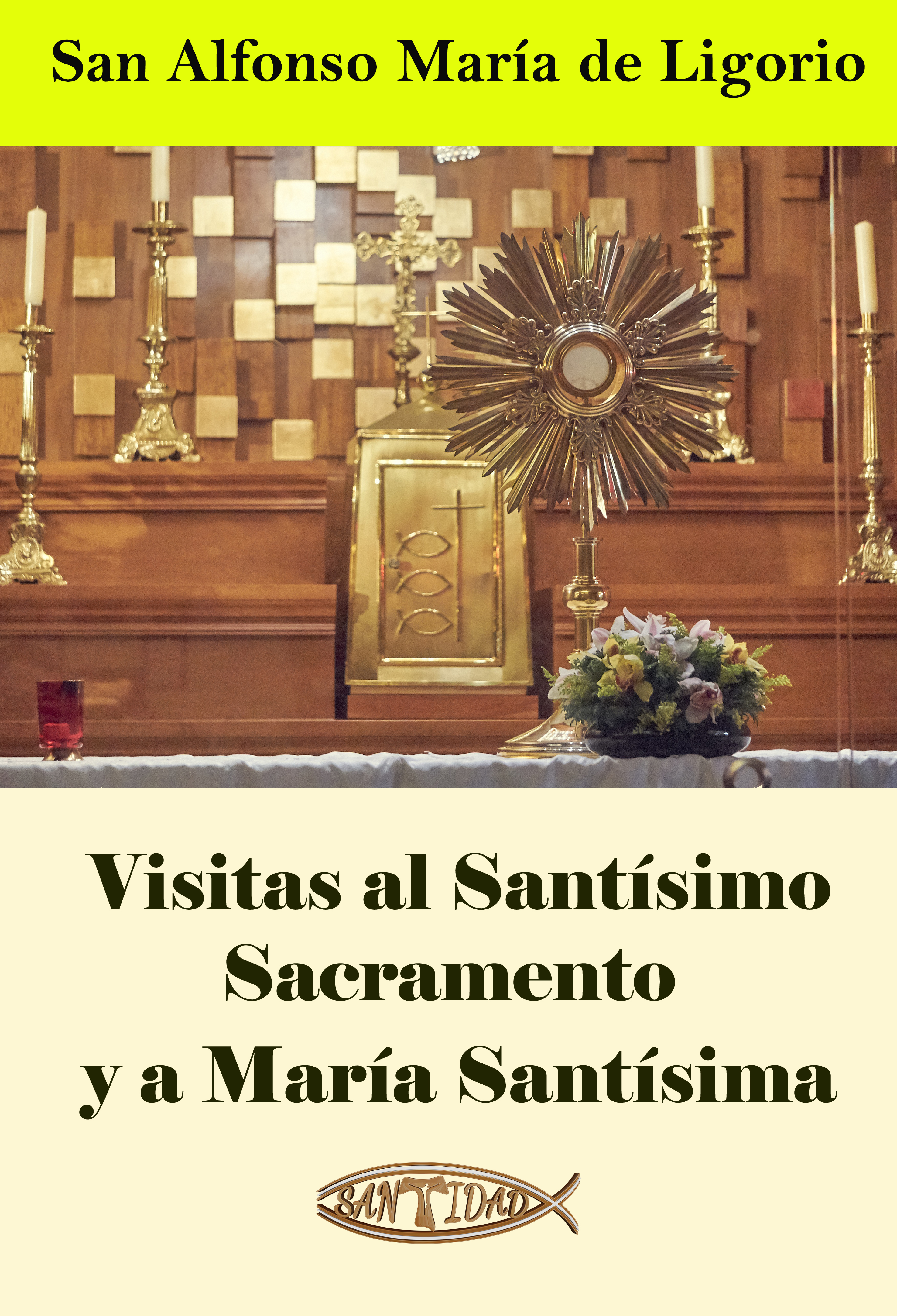 Обложка книги «Visitas al Santísimo Sacramento y a María Santísima»