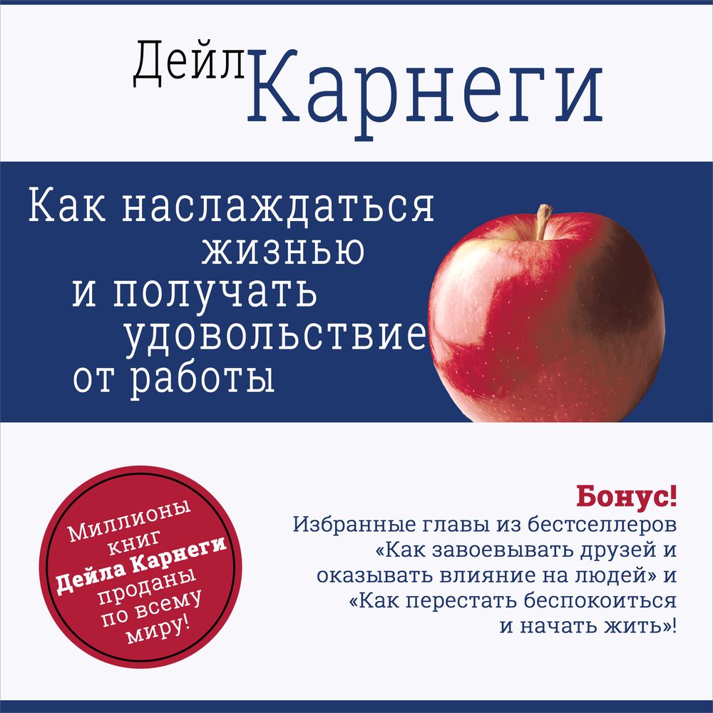 Обложка книги «Как наслаждаться жизнью и получать удовольствие от работы»