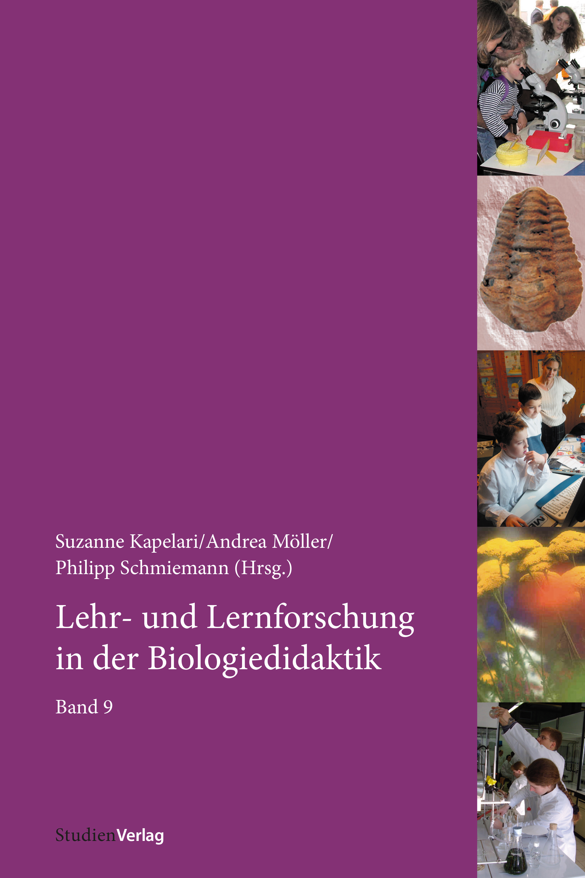 Обложка книги «Lehr- und Lernforschung in der Biologiedidaktik»