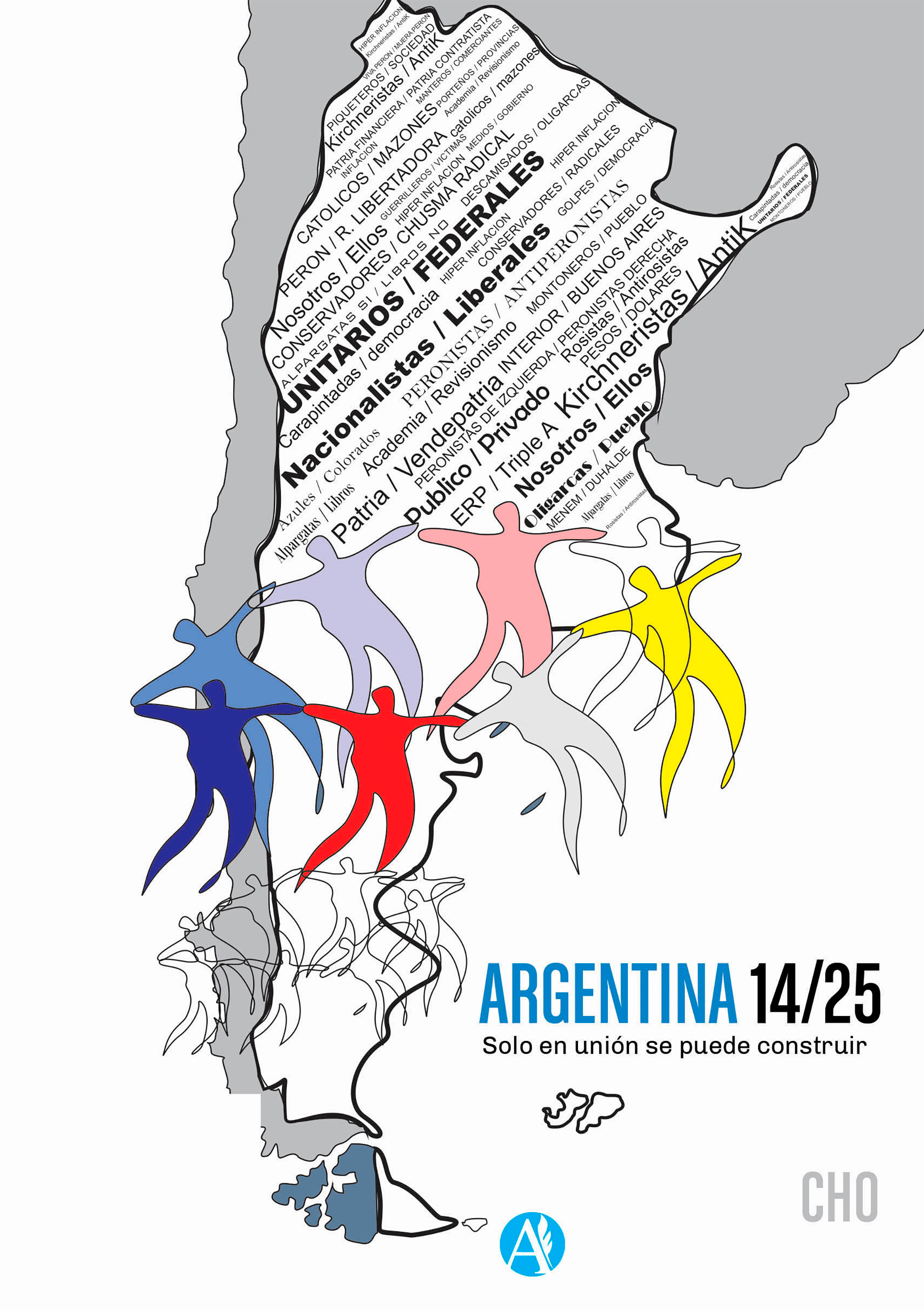 Обложка книги «Argentina 14/25: solo en unión se puede construir»