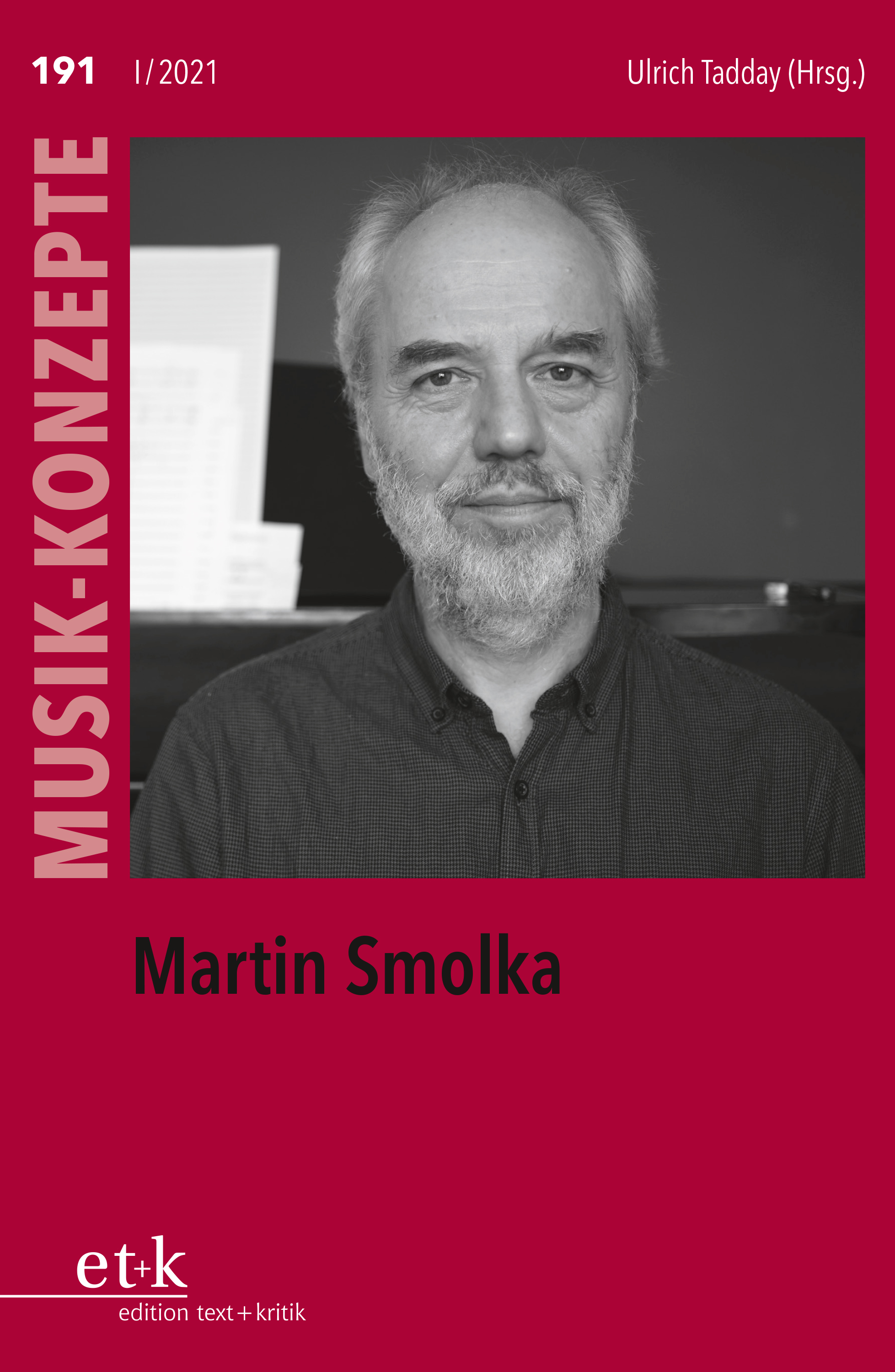 Обложка книги «MUSIK-KONZEPTE 191: Martin Smolka»