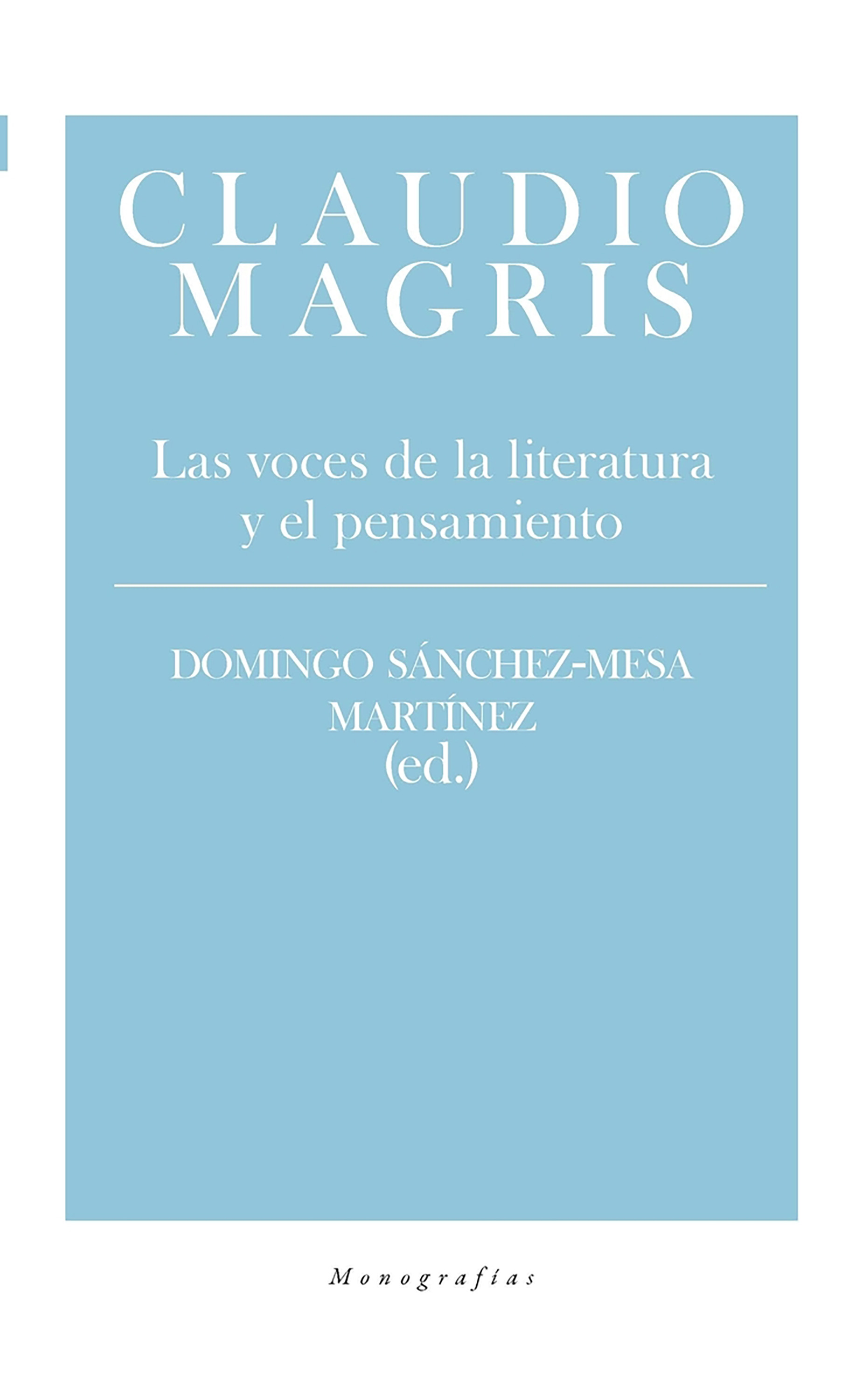 Обложка книги «Claudio Magris»