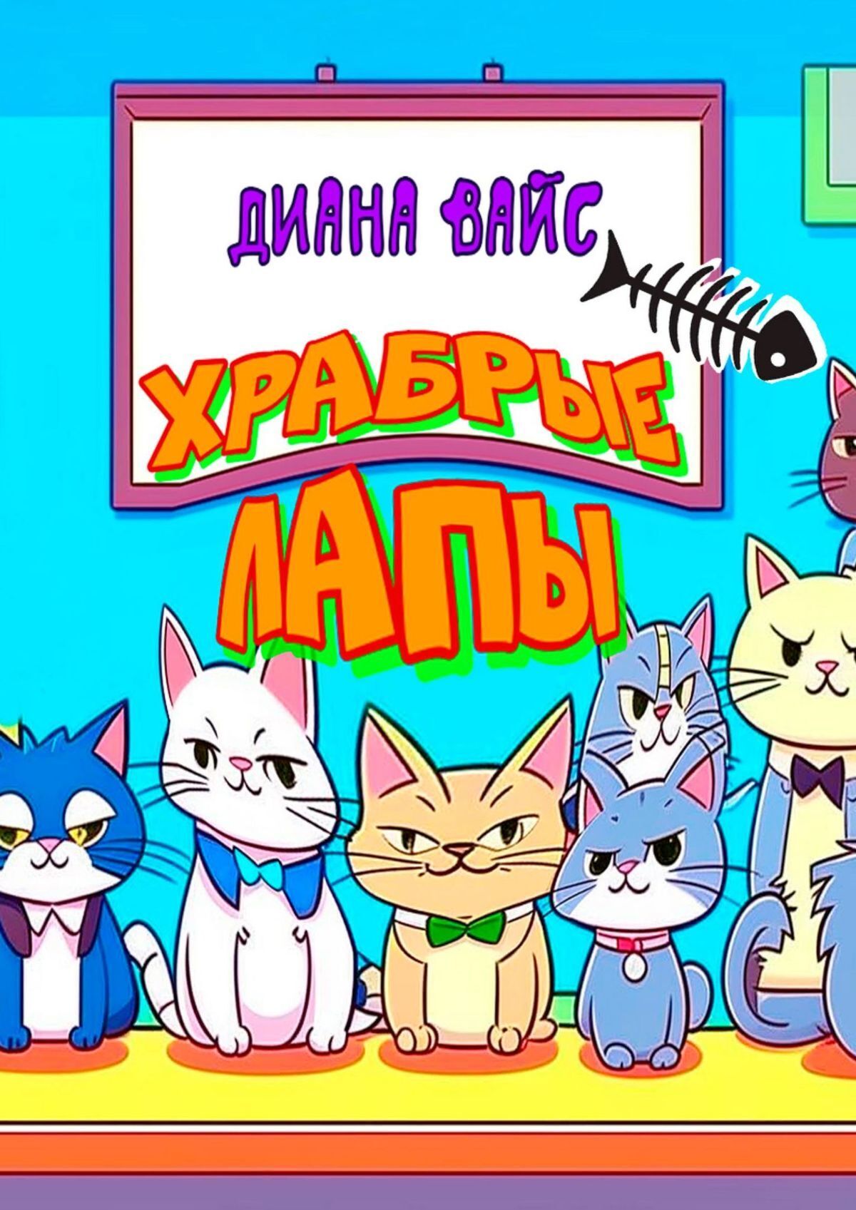 Обложка книги «Храбрые лапы. Детская сказка»