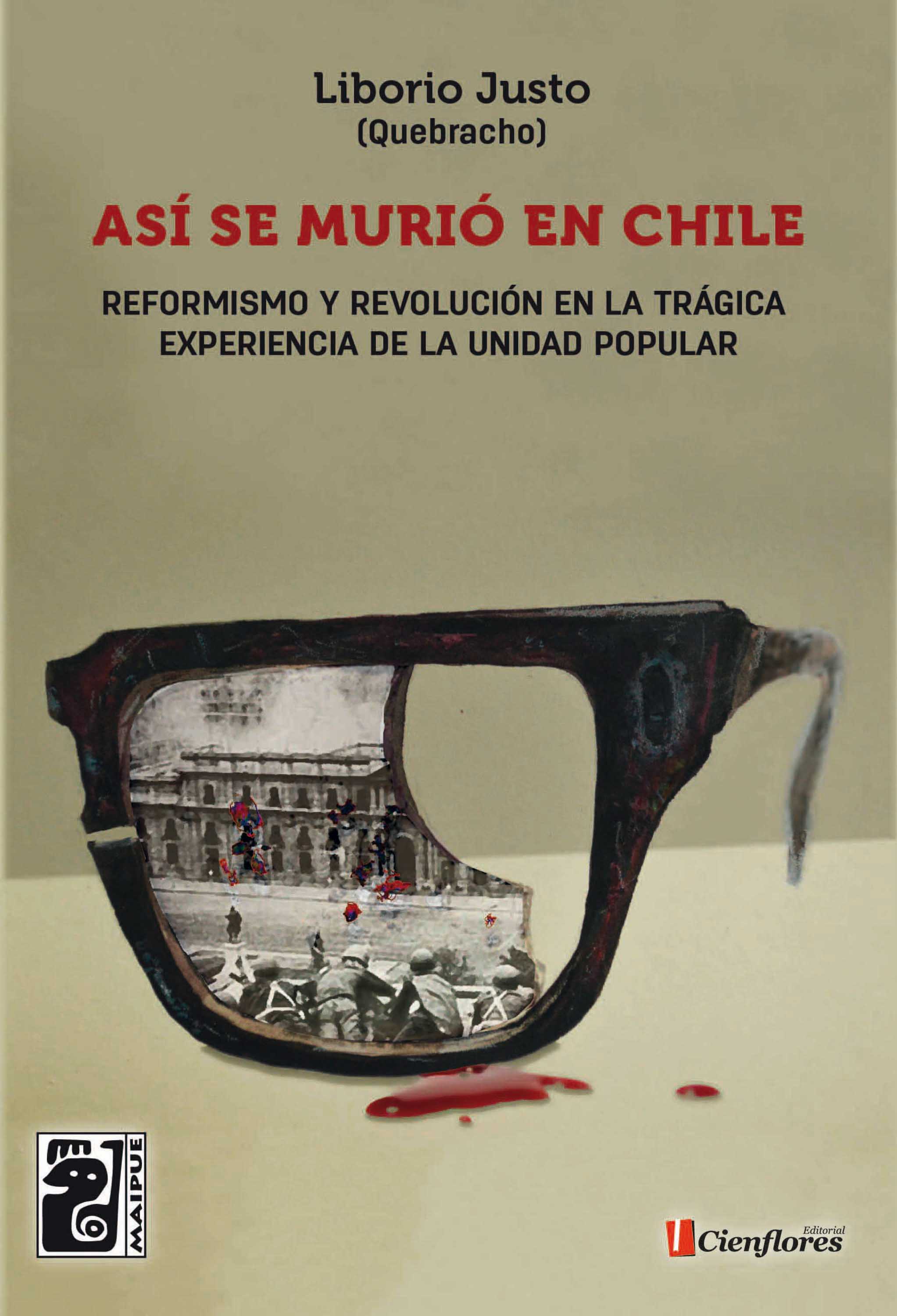 Обложка книги «Así se murió en Chile»