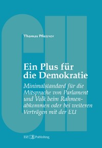 Обложка книги «Ein Plus für die Demokratie»