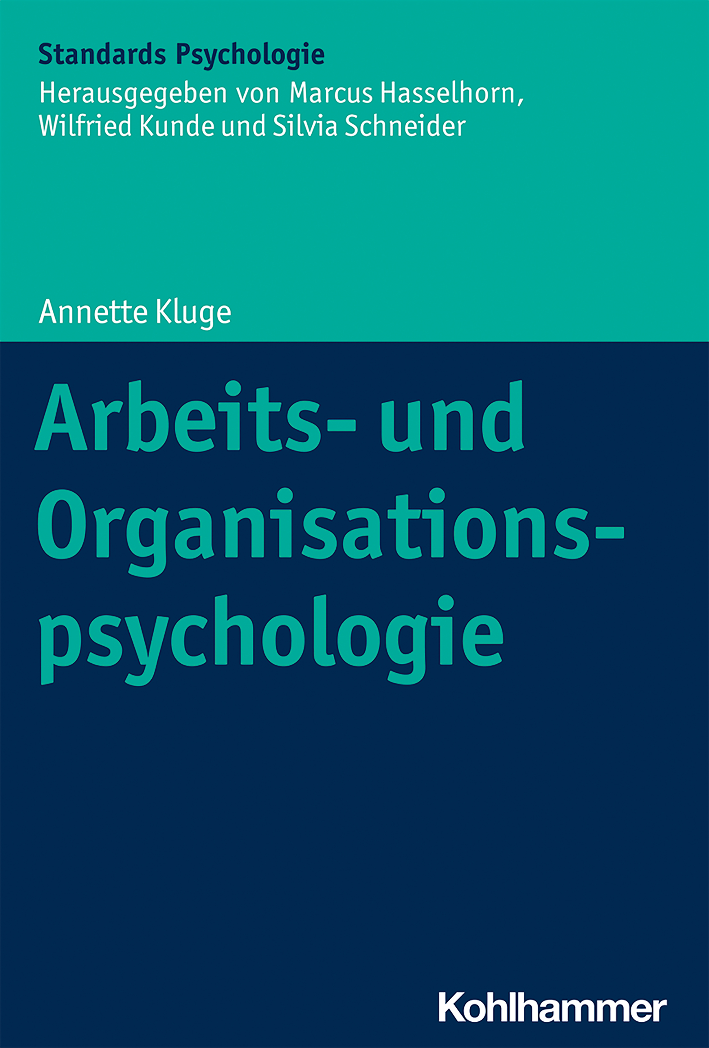 Обложка книги «Arbeits- und Organisationspsychologie»