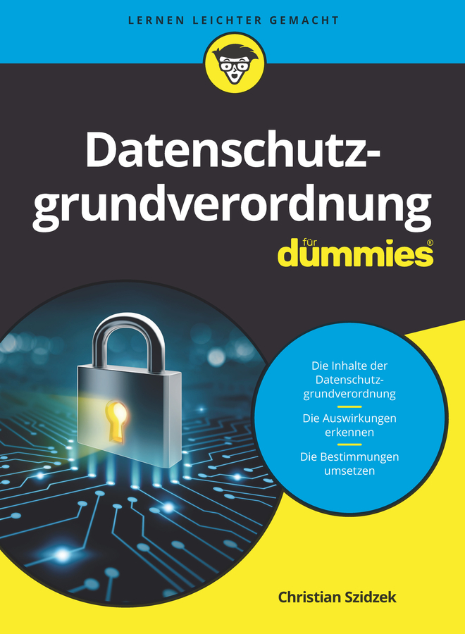 Обложка книги «Datenschutzgrundverordnung für Dummies»