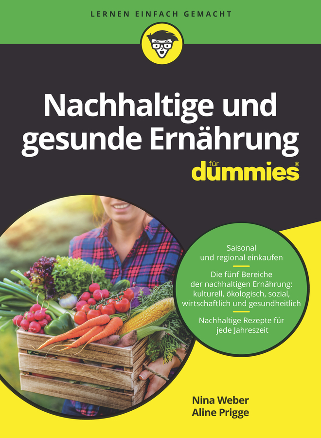 Обложка книги «Nachhaltige und gesunde Ernährung für Dummies»