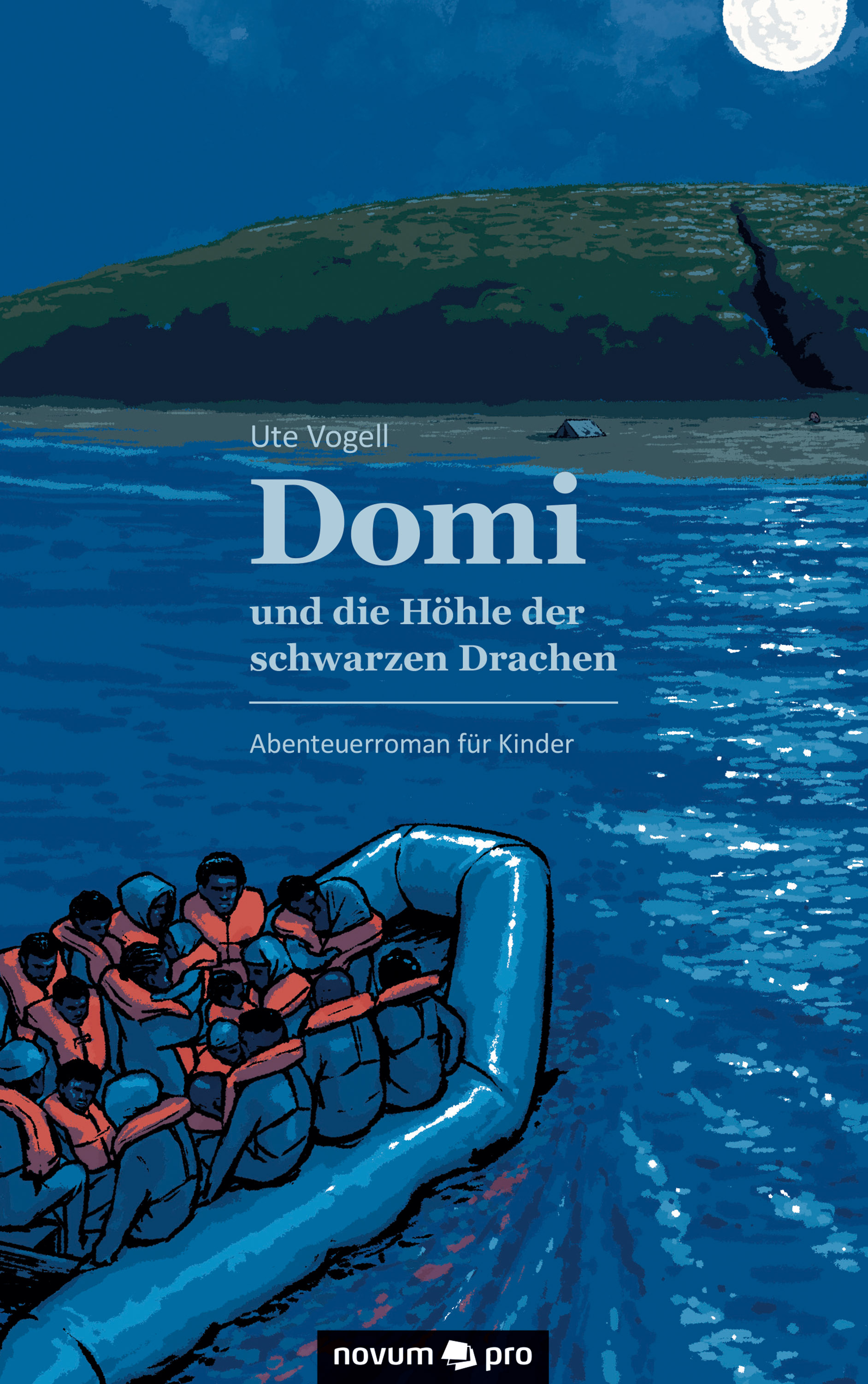 Обложка книги «Domi und die Höhle der schwarzen Drachen»