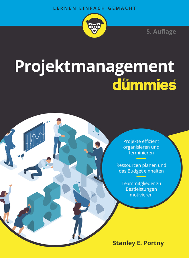 Обложка книги «Projektmanagement für Dummies»