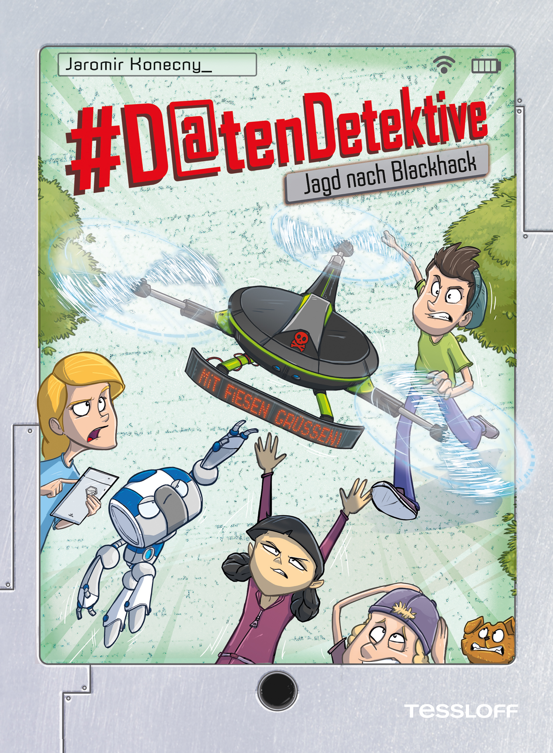 Обложка книги «#Datendetektive. Band 4. Jagd nach Blackhack»