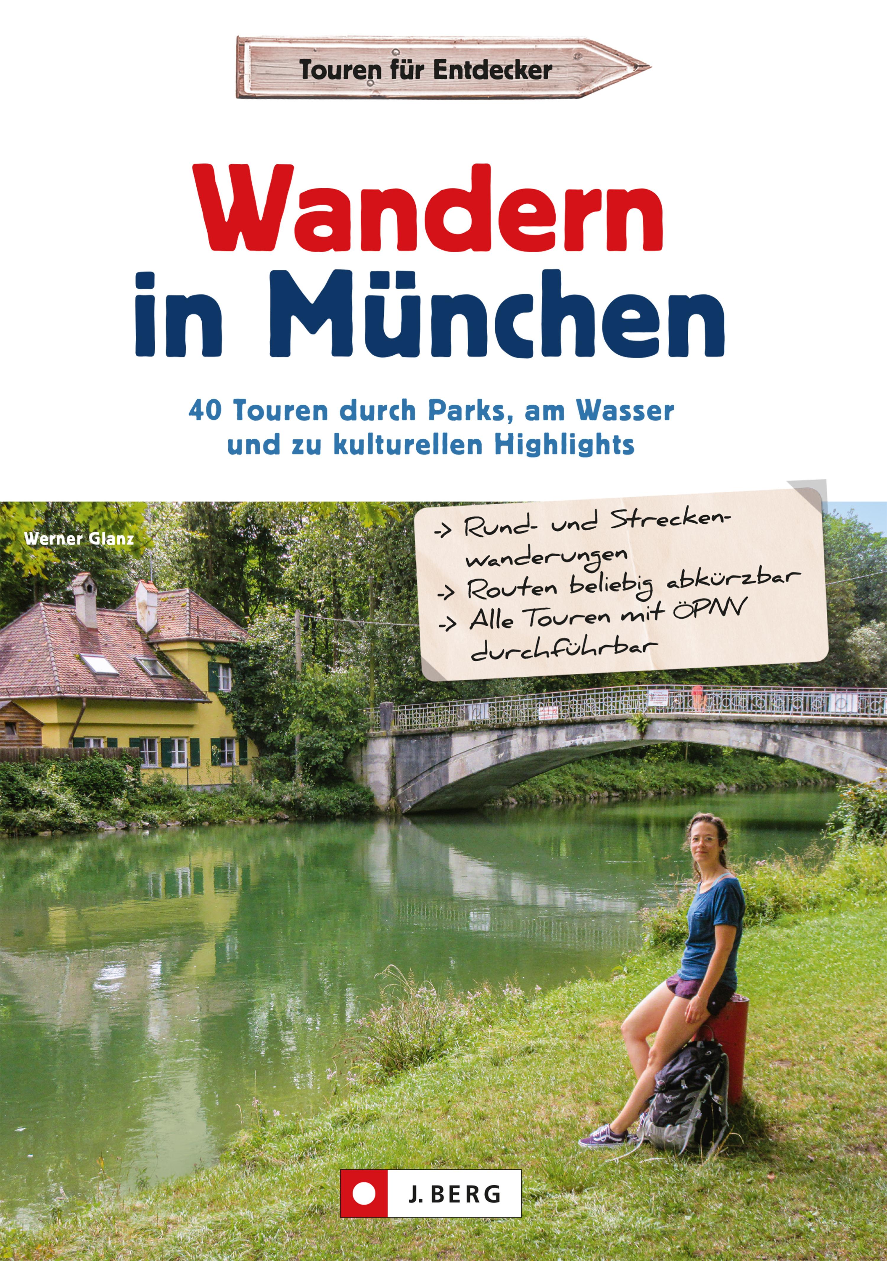 Обложка книги «Wandern in München»