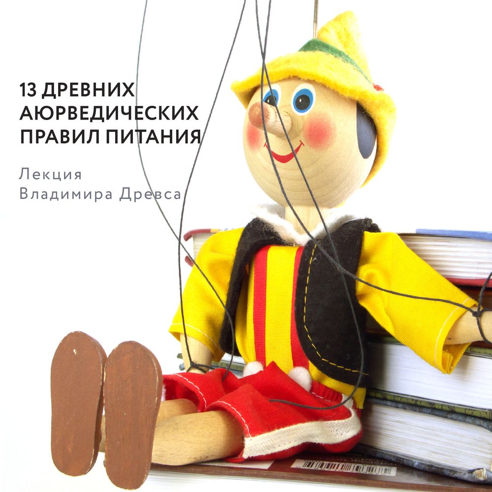 Обложка книги «13 древних аюрведических правил питания»