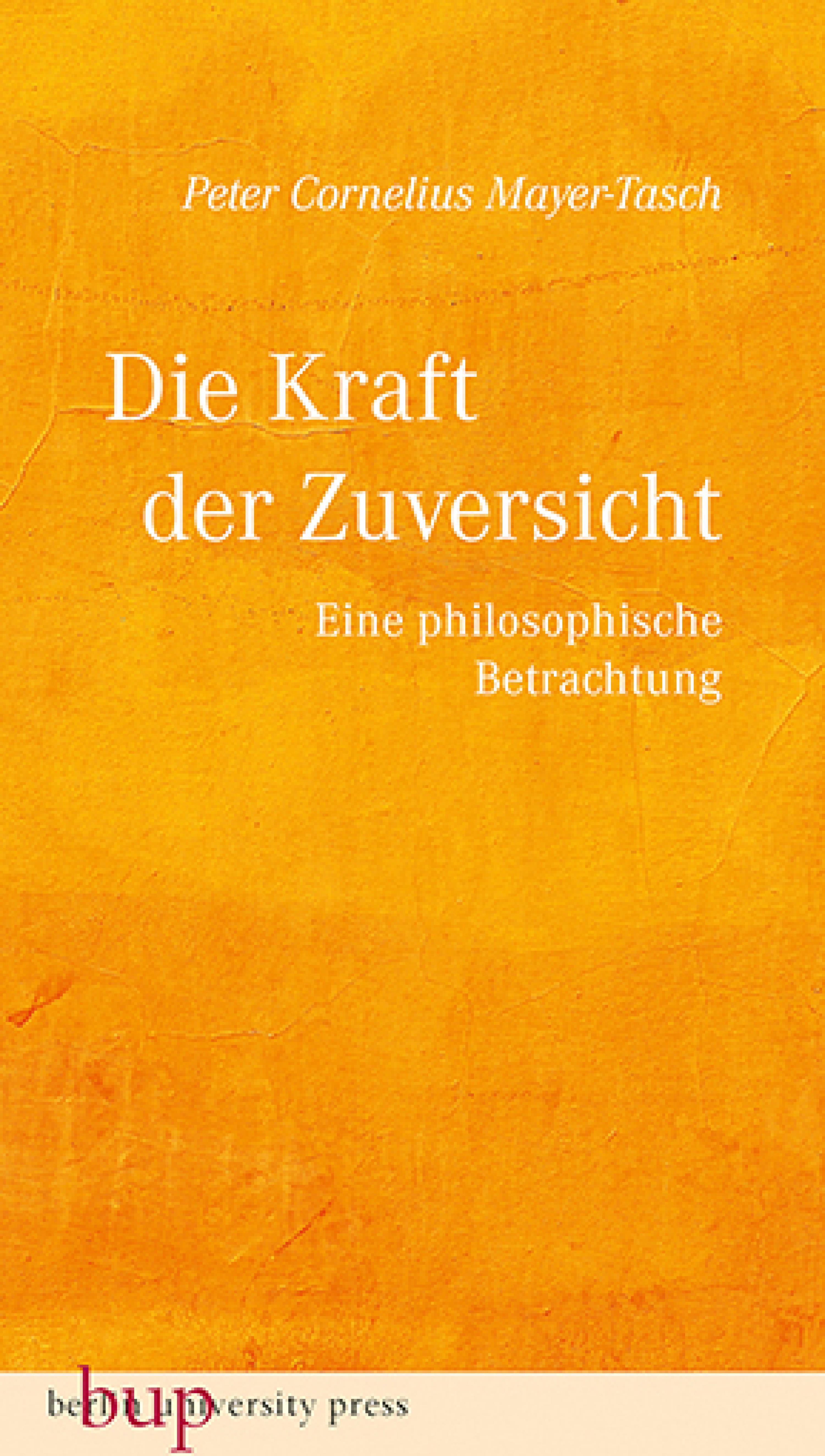 Обложка книги «Die Kraft der Zuversicht»