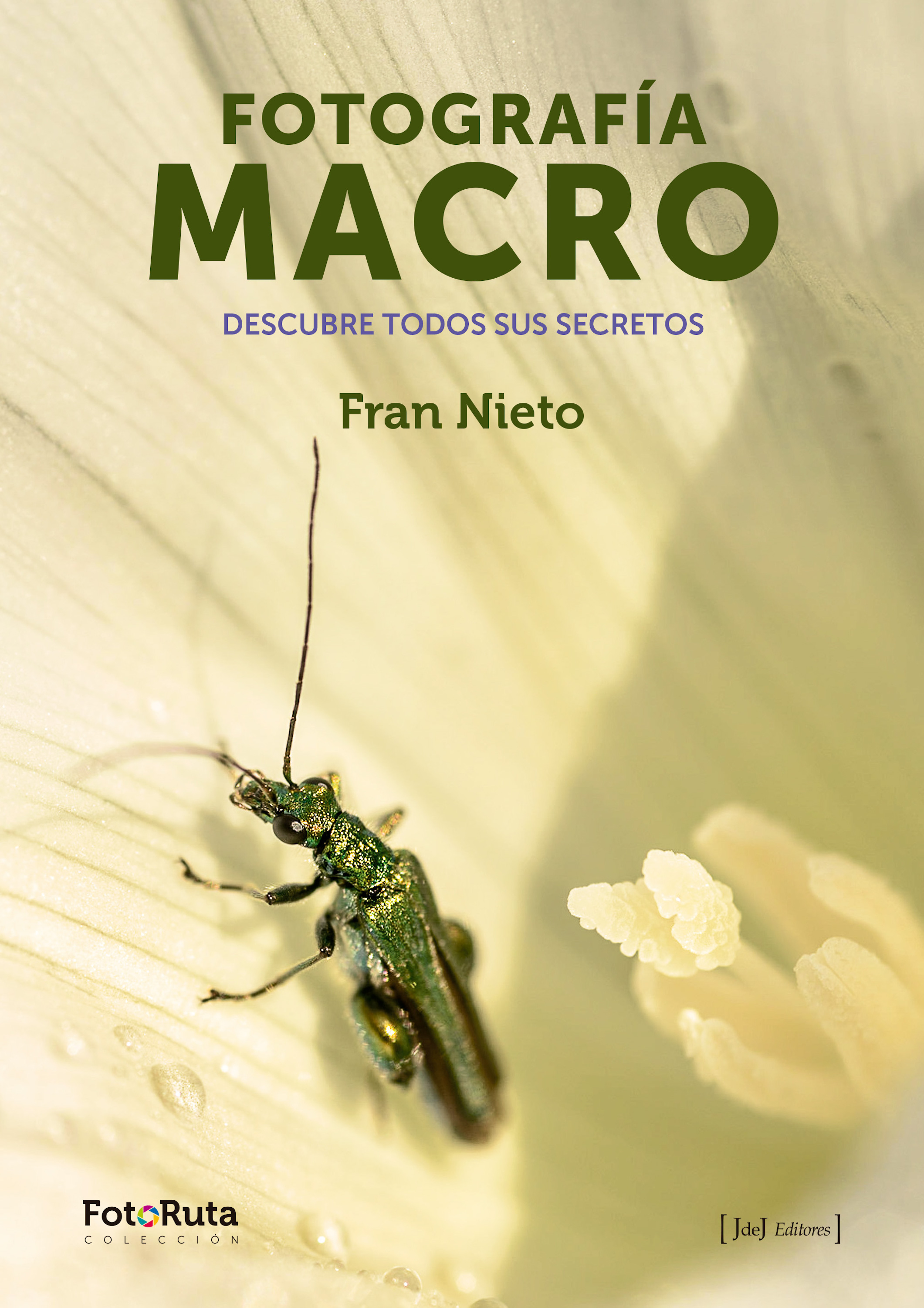 Обложка книги «Fotografía Macro»