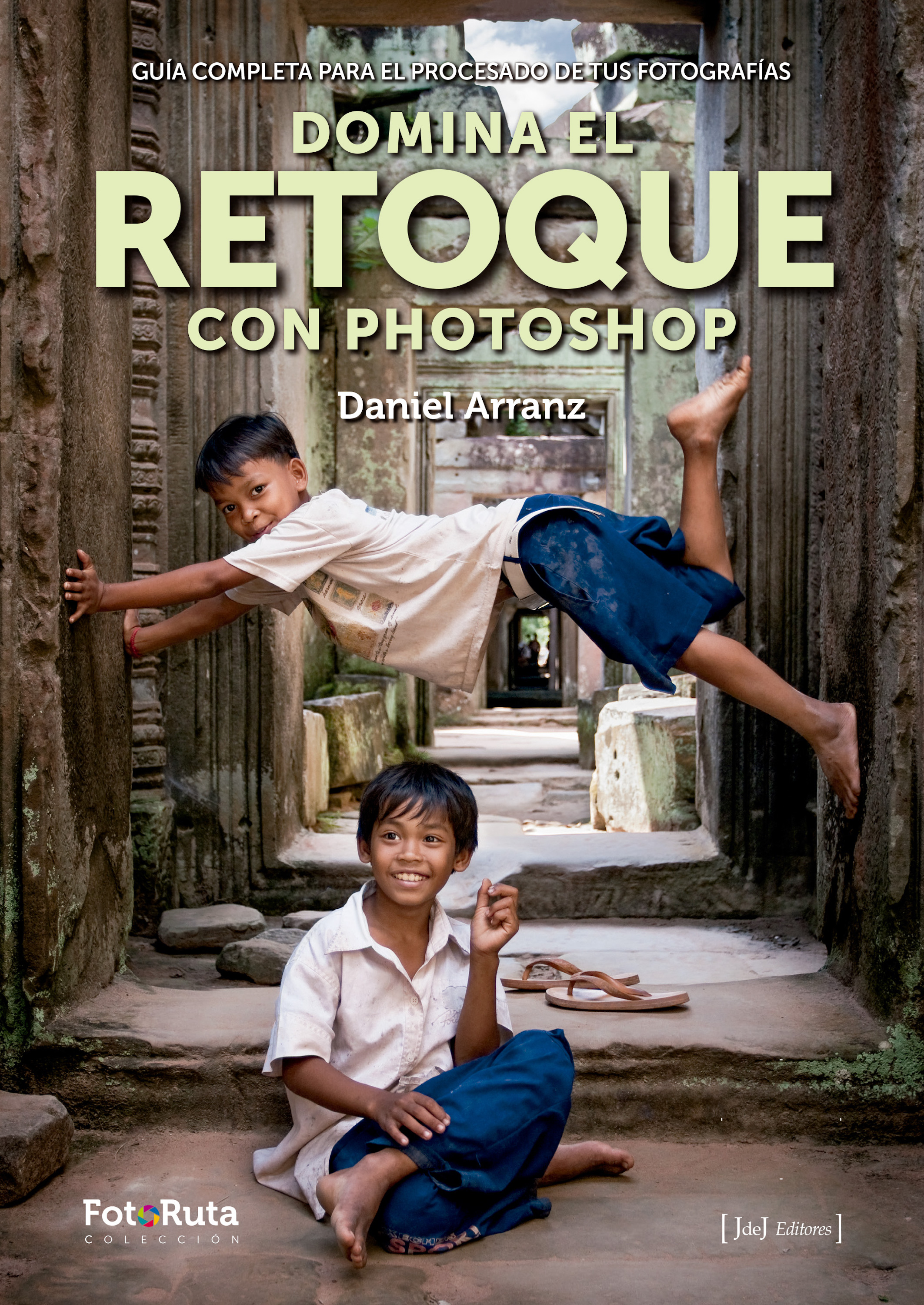 Обложка книги «Domina el retoque con Photoshop»