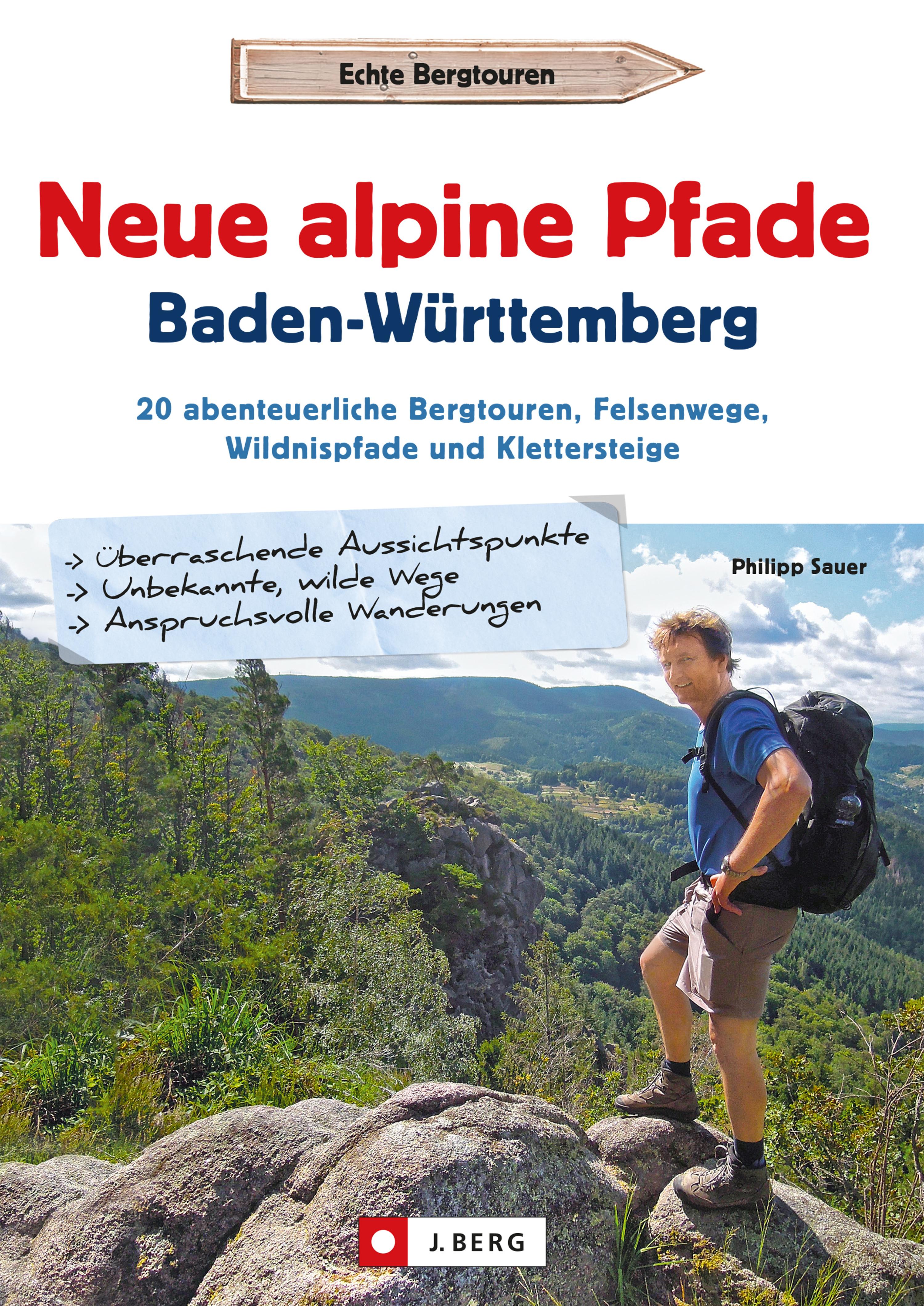 Обложка книги «Neue alpine Pfade Baden-Württemberg»